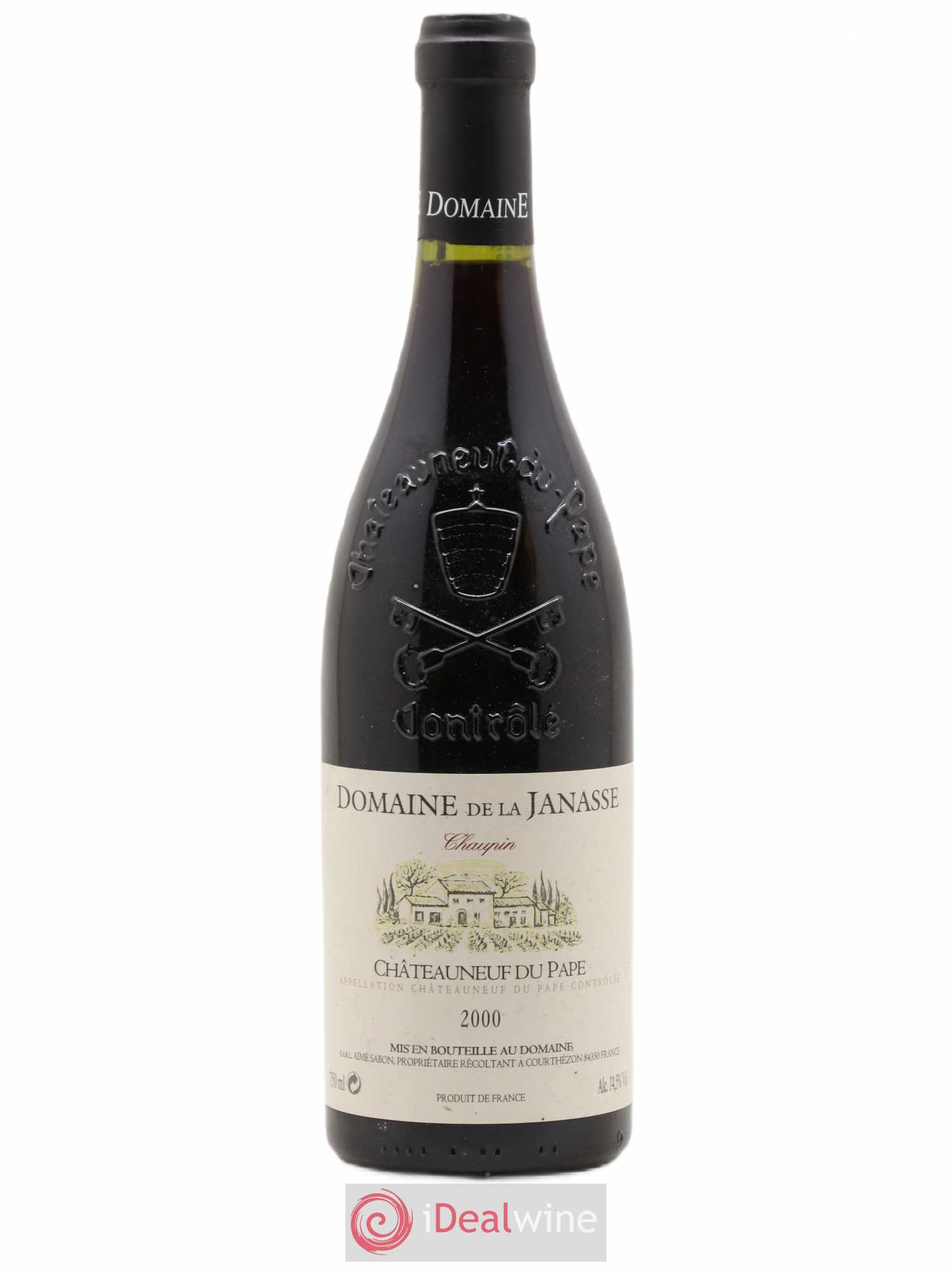 Châteauneuf-du-Pape Cuvée Chaupin La Janasse (Domaine de) 2000 - Lot de 1 bouteille - 0