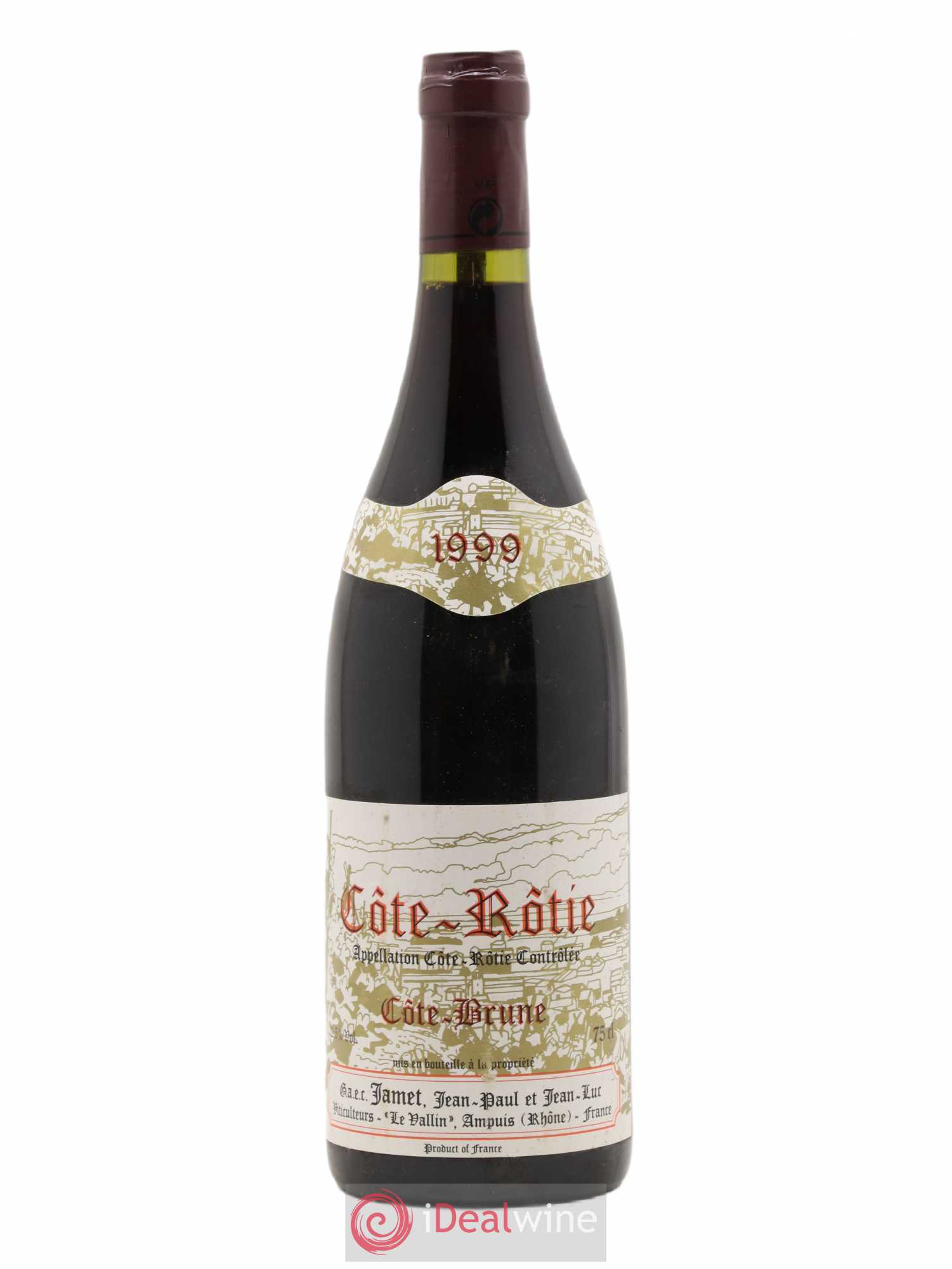 Côte-Rôtie Côte Brune Jamet (Domaine) 1999 - Lot de 1 bouteille - 0