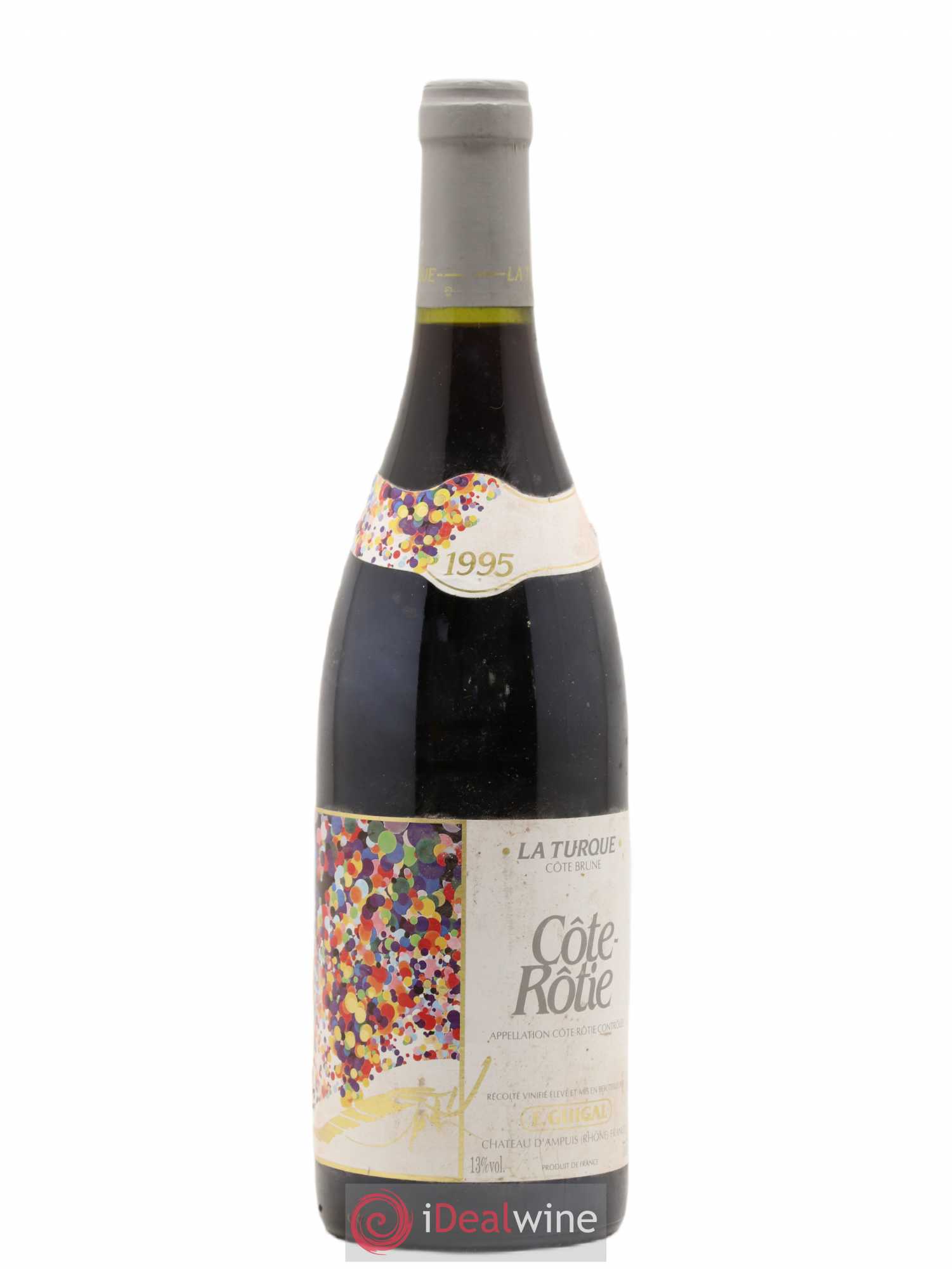 Côte-Rôtie La Turque Guigal 1995 - Posten von 1 Flasche - 0