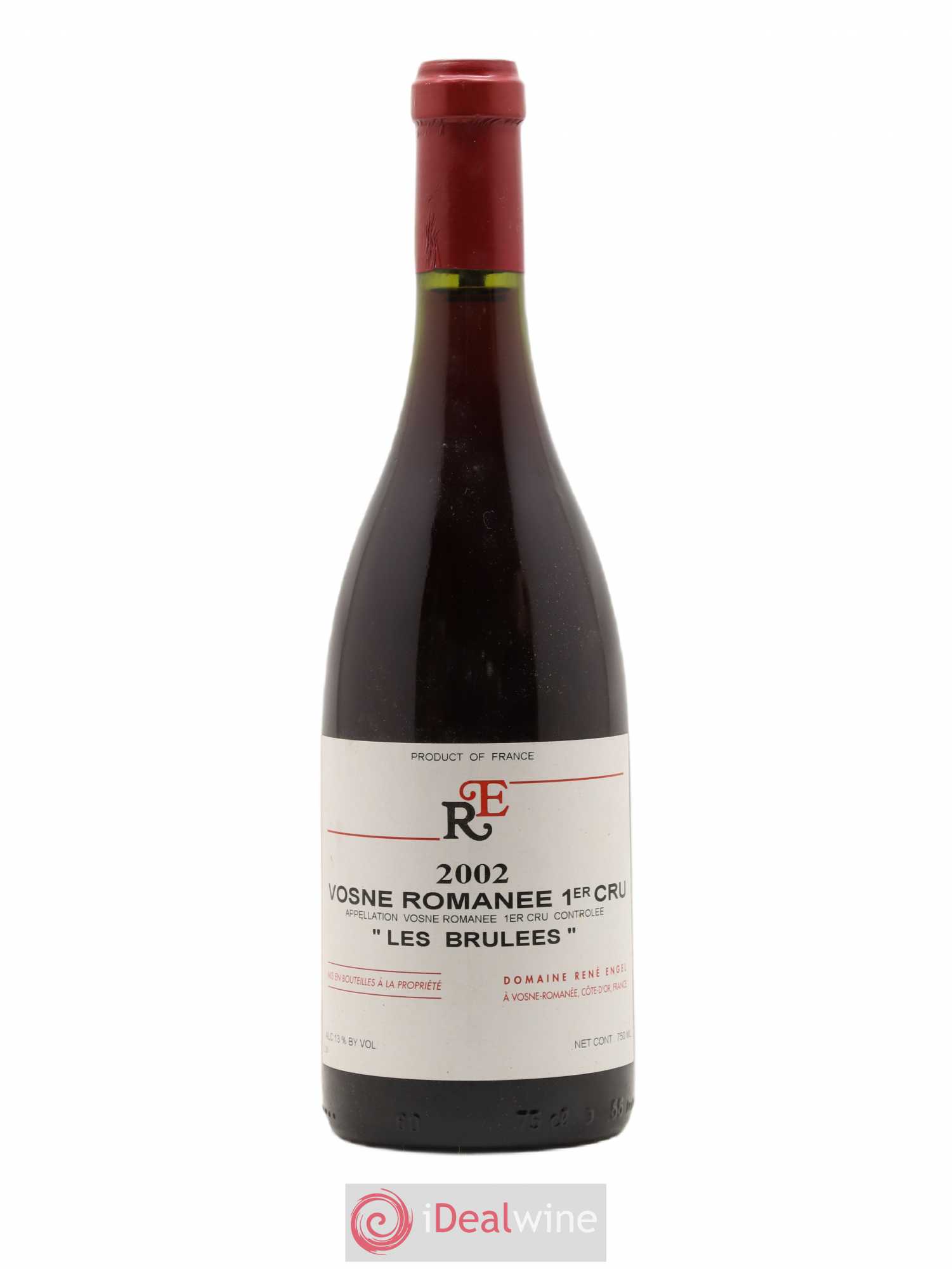 Vosne-Romanée 1er Cru Aux Brûlées Domaine René Engel - Domaine Eugénie 2002 - Lot de 1 bouteille - 0