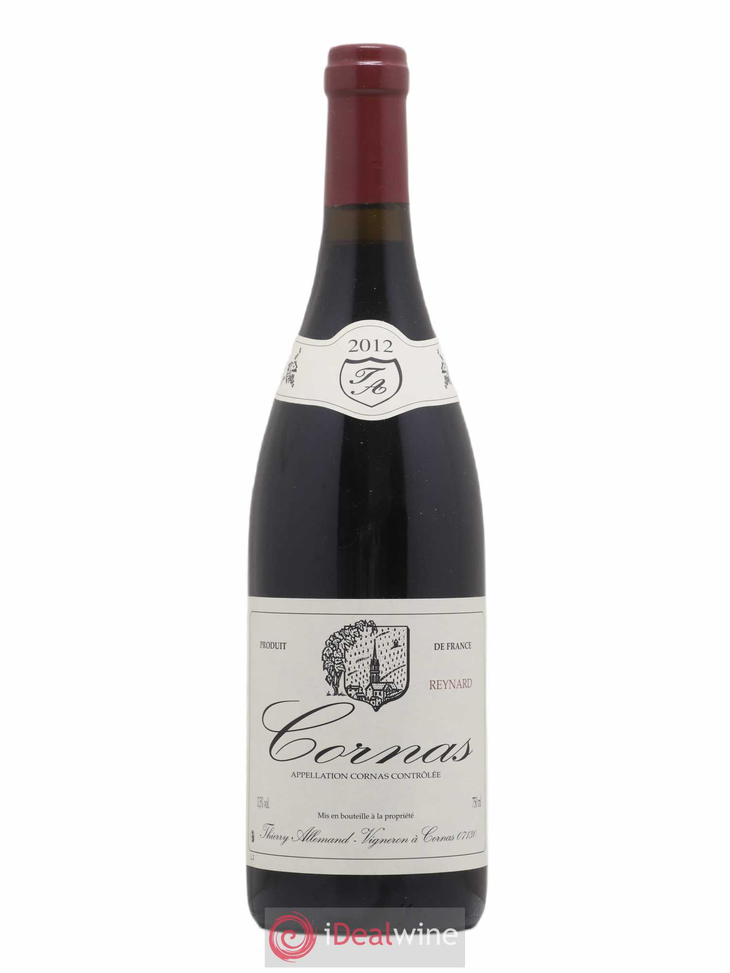 Cornas Reynard Thierry Allemand 2012 - Lot de 1 bouteille - 0