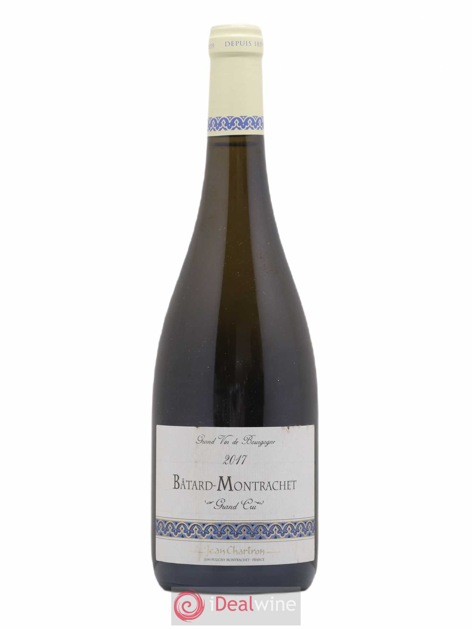 Bâtard-Montrachet Grand Cru Jean Chartron (Domaine) 2017 - Lot de 1 bouteille - 0