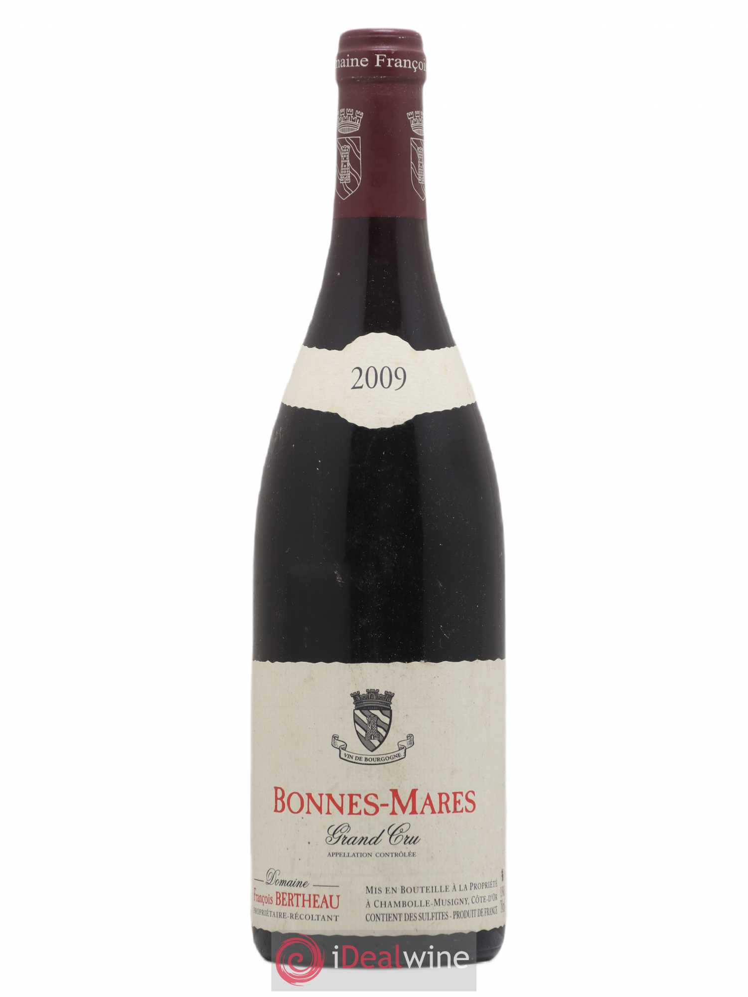 Bonnes-Mares Grand Cru François Bertheau 2009 - Lot de 1 bouteille - 0