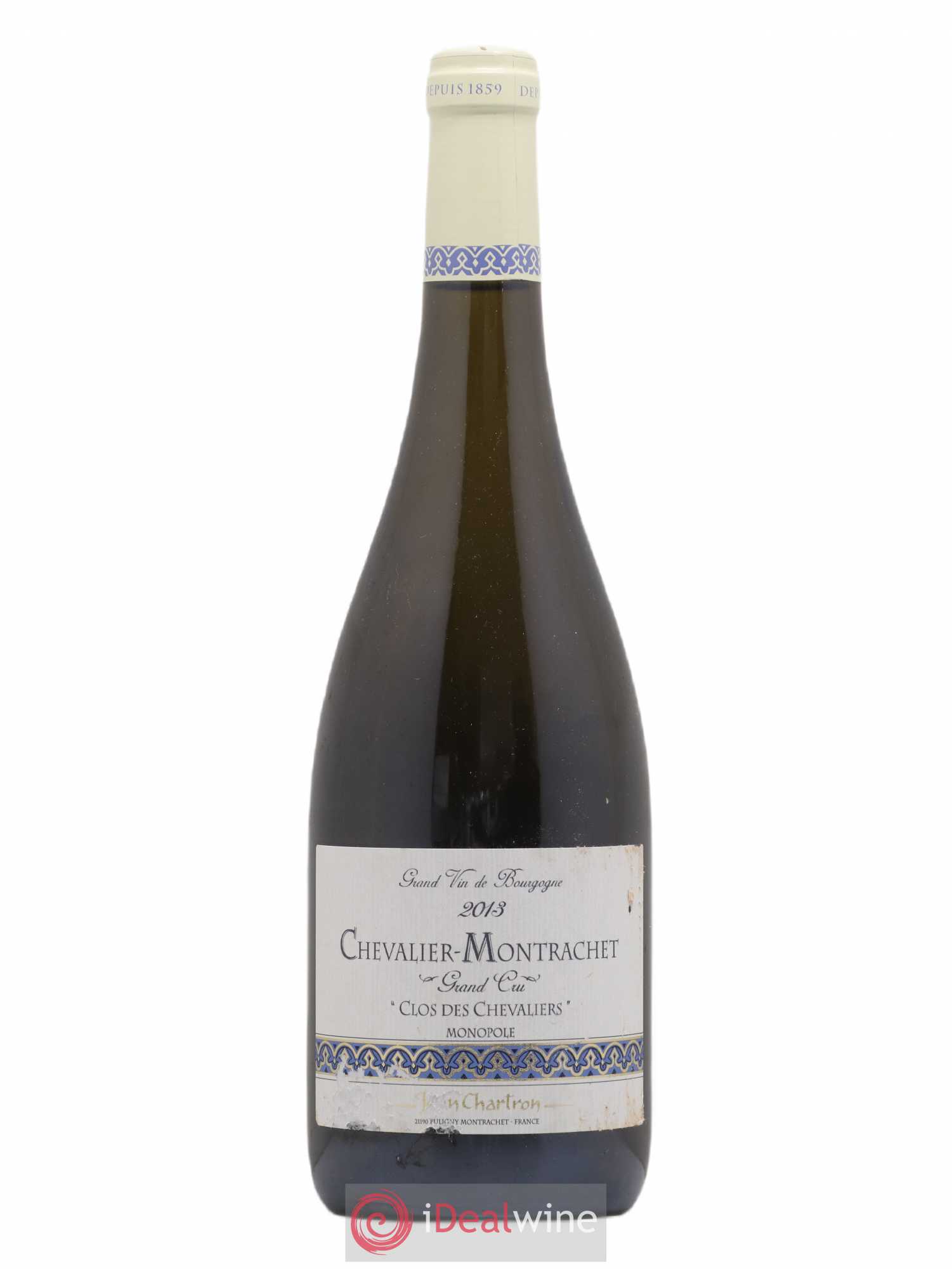 Chevalier-Montrachet Grand Cru Clos des Chevaliers Jean Chartron (Domaine) 2013 - Lot de 1 bouteille - 0