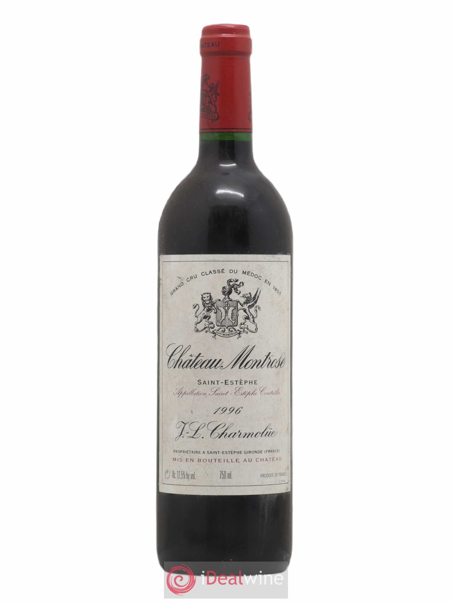 Château Montrose 2ème Grand Cru Classé 1996 - Lot de 1 bouteille - 0