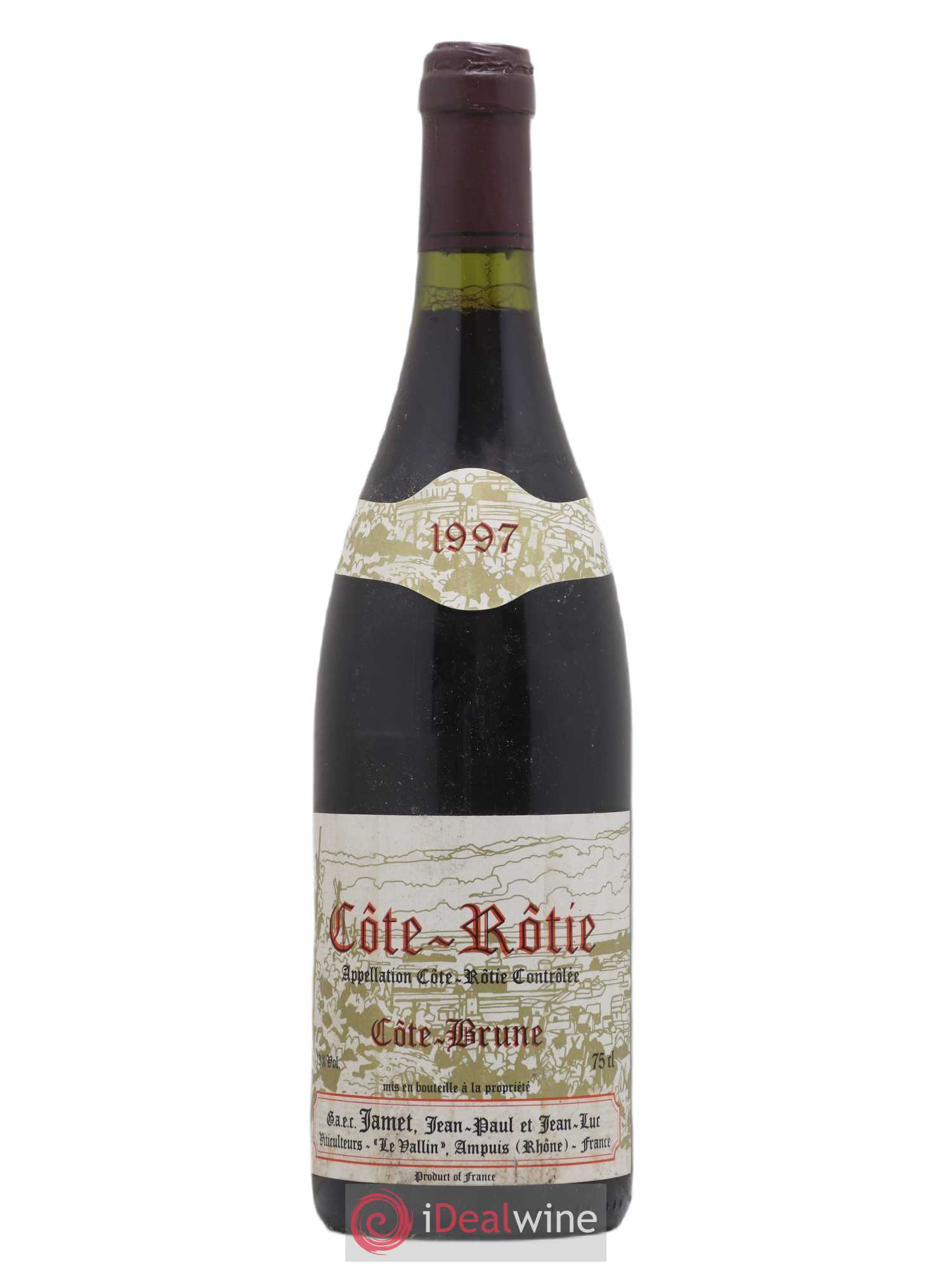 Côte-Rôtie Côte Brune Jamet (Domaine) 1997 - Lot de 1 bouteille - 0