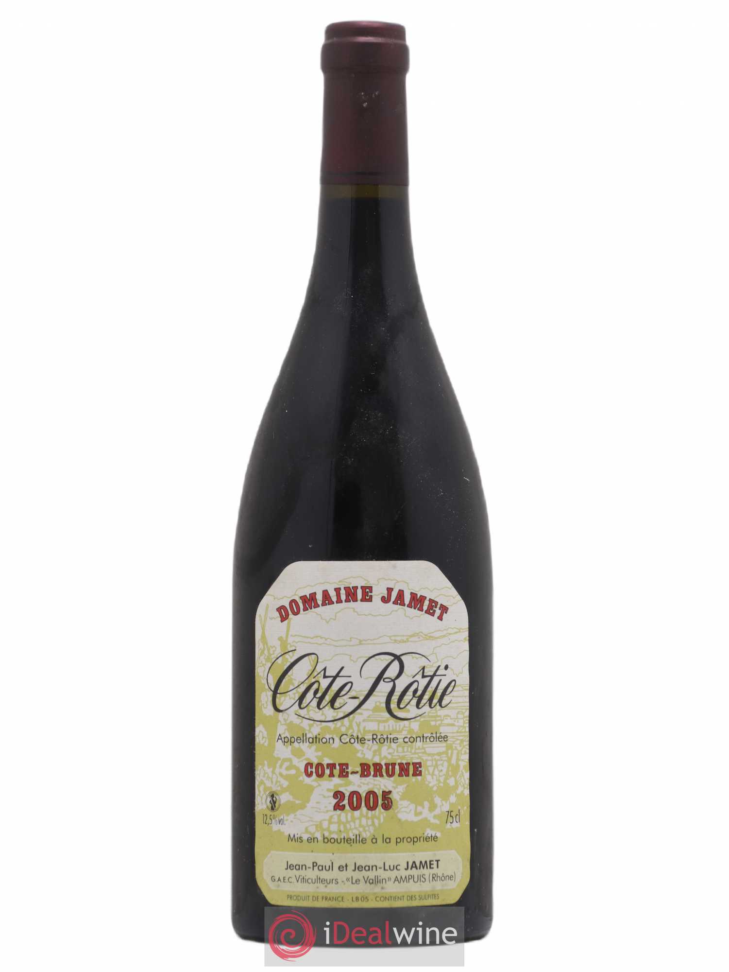 Côte-Rôtie Côte Brune Jamet (Domaine) 2005 - Lot de 1 bouteille - 0