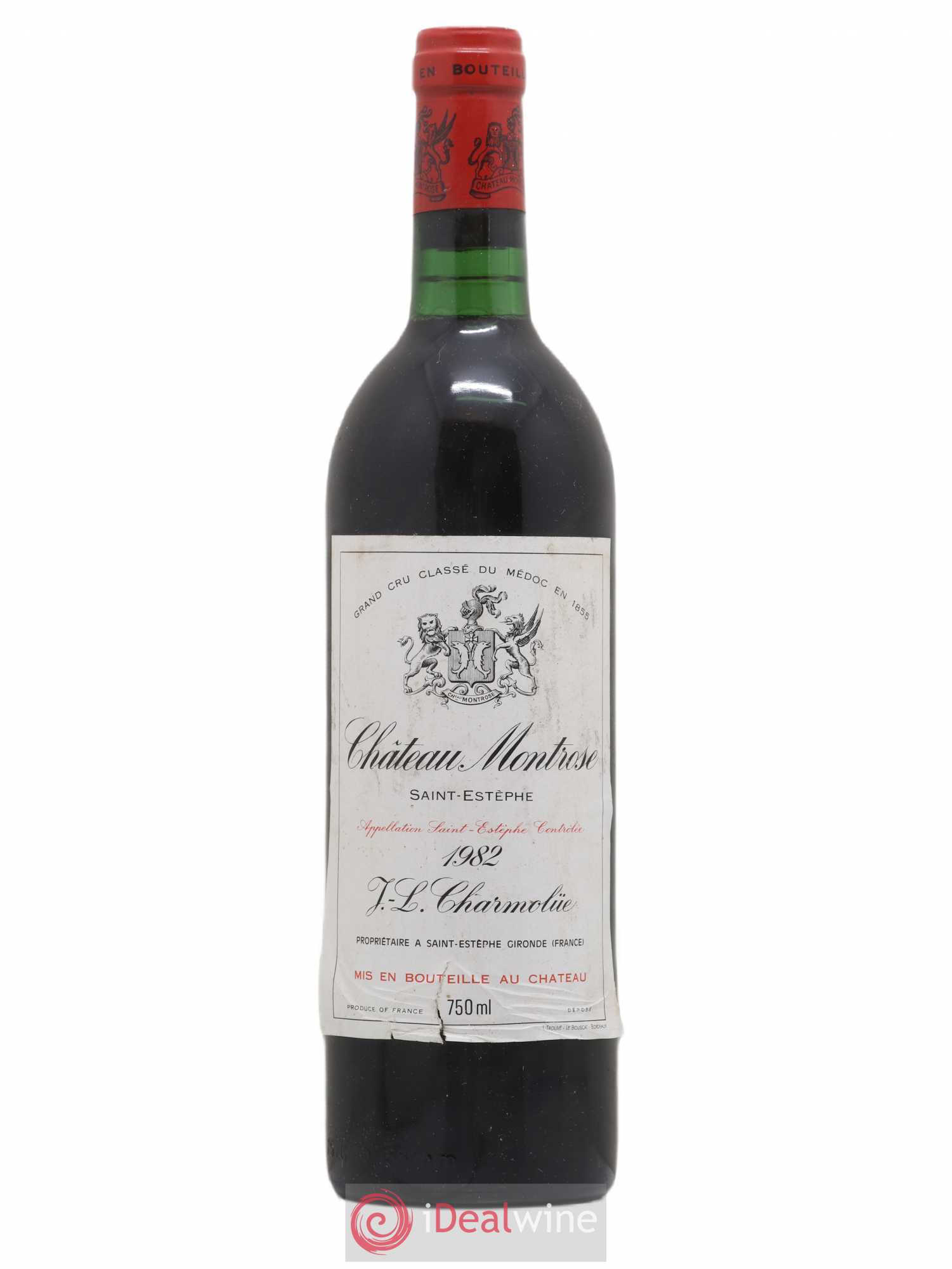 Château Montrose 2ème Grand Cru Classé 1982 - Lot de 1 bouteille - 0