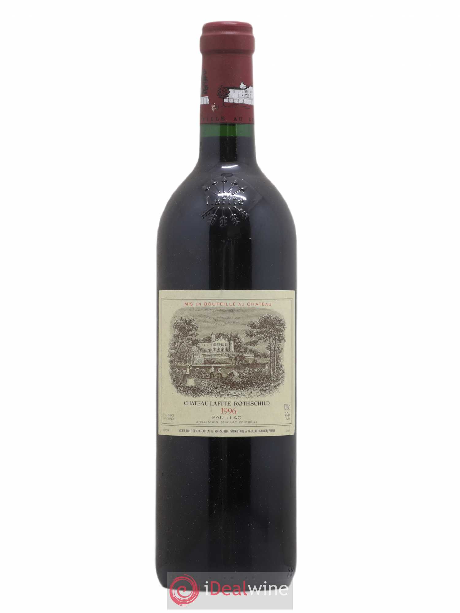 Château Lafite Rothschild 1er Grand Cru Classé 1996 - Lot de 1 bouteille - 0