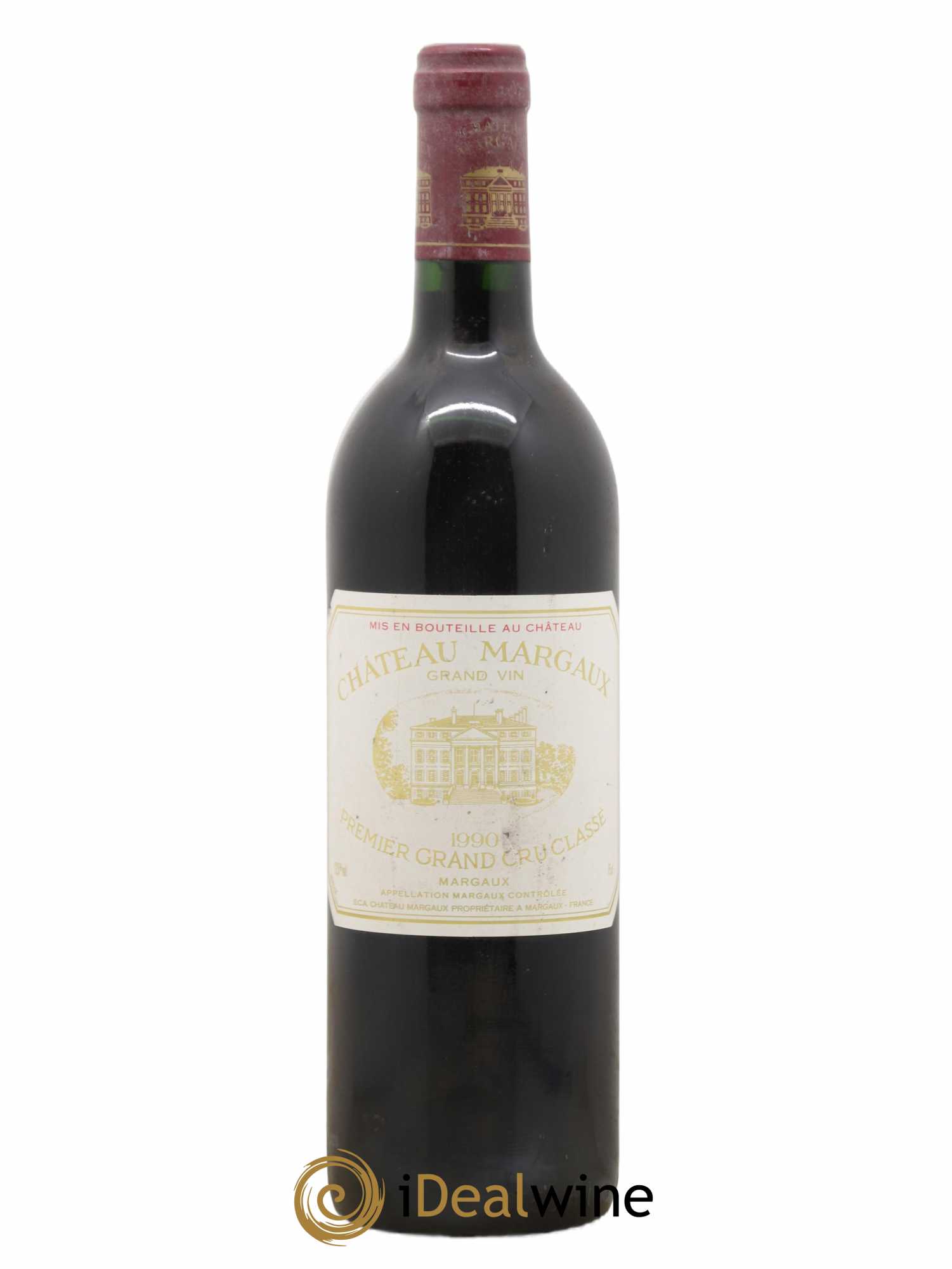 Château Margaux 1er Grand Cru Classé 1990 - Lot de 1 bouteille - 0