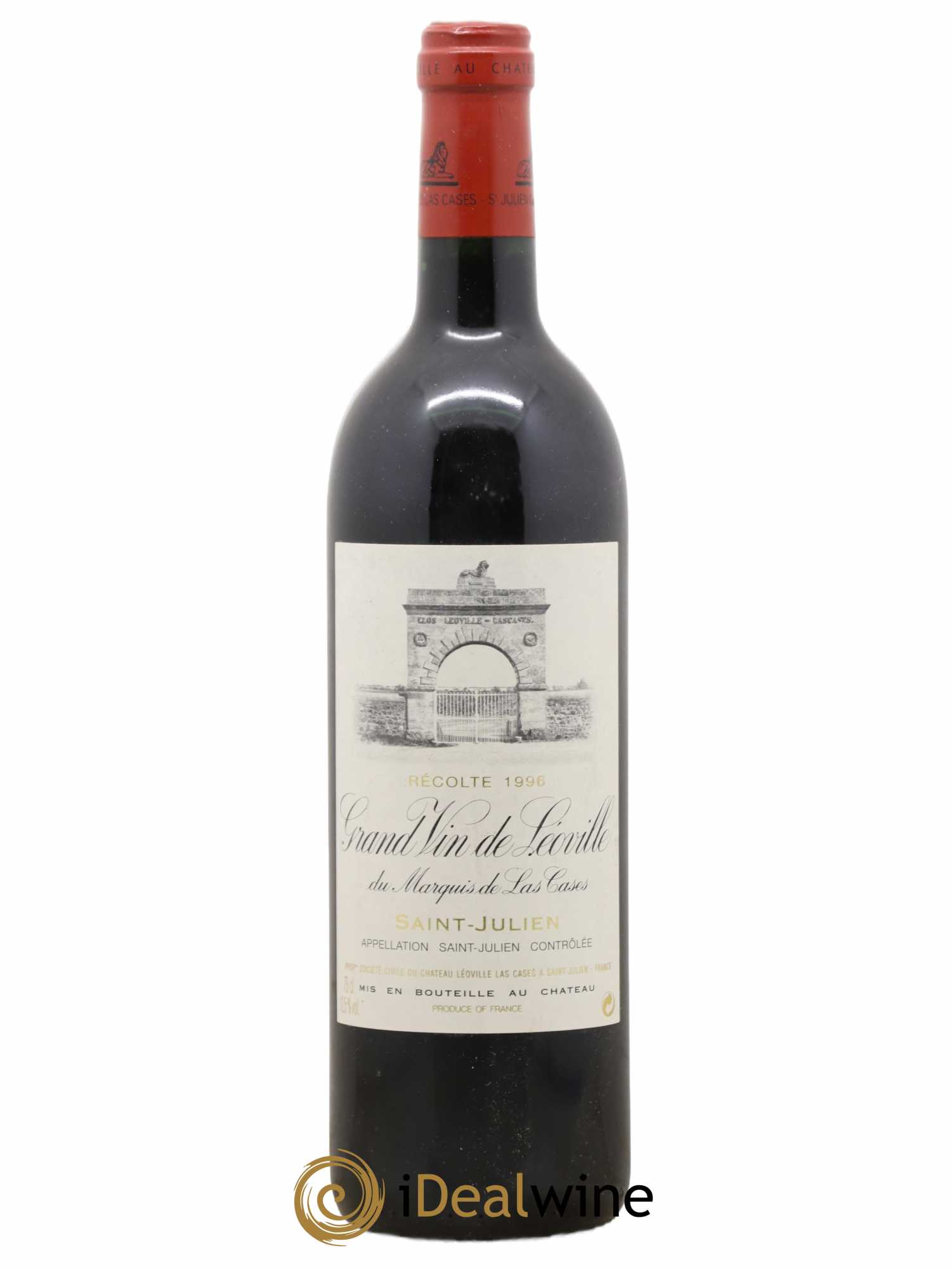 Château Léoville Las Cases 2ème Grand Cru Classé 1996 - Lot de 1 bouteille - 0