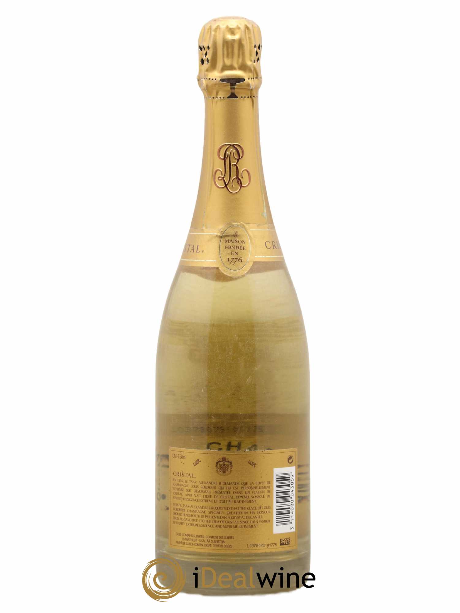 Cristal Louis Roederer 2005 - Lot de 1 bouteille - 1