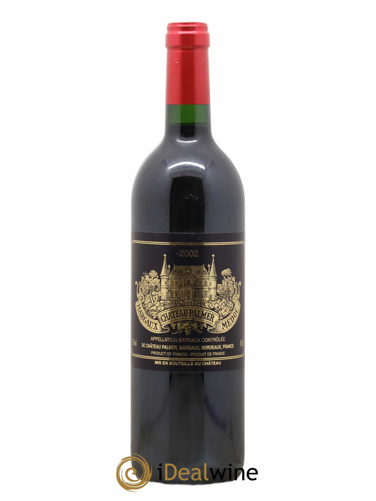 Château Palmer 3ème Grand Cru Classé 2002 - Lot de 1 bouteille - 0