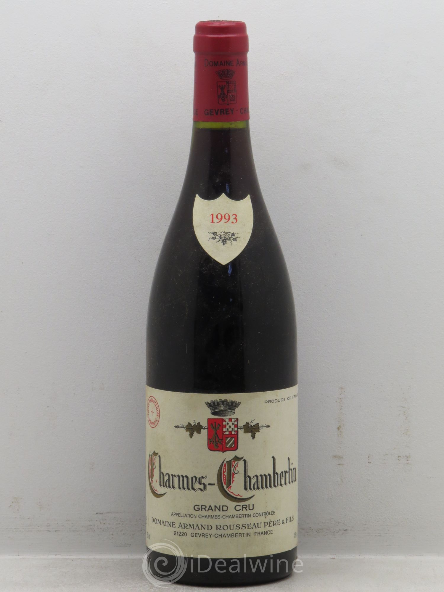 Charmes-Chambertin Grand Cru Armand Rousseau (Domaine) 1993 - Lot de 1 bouteille - 0