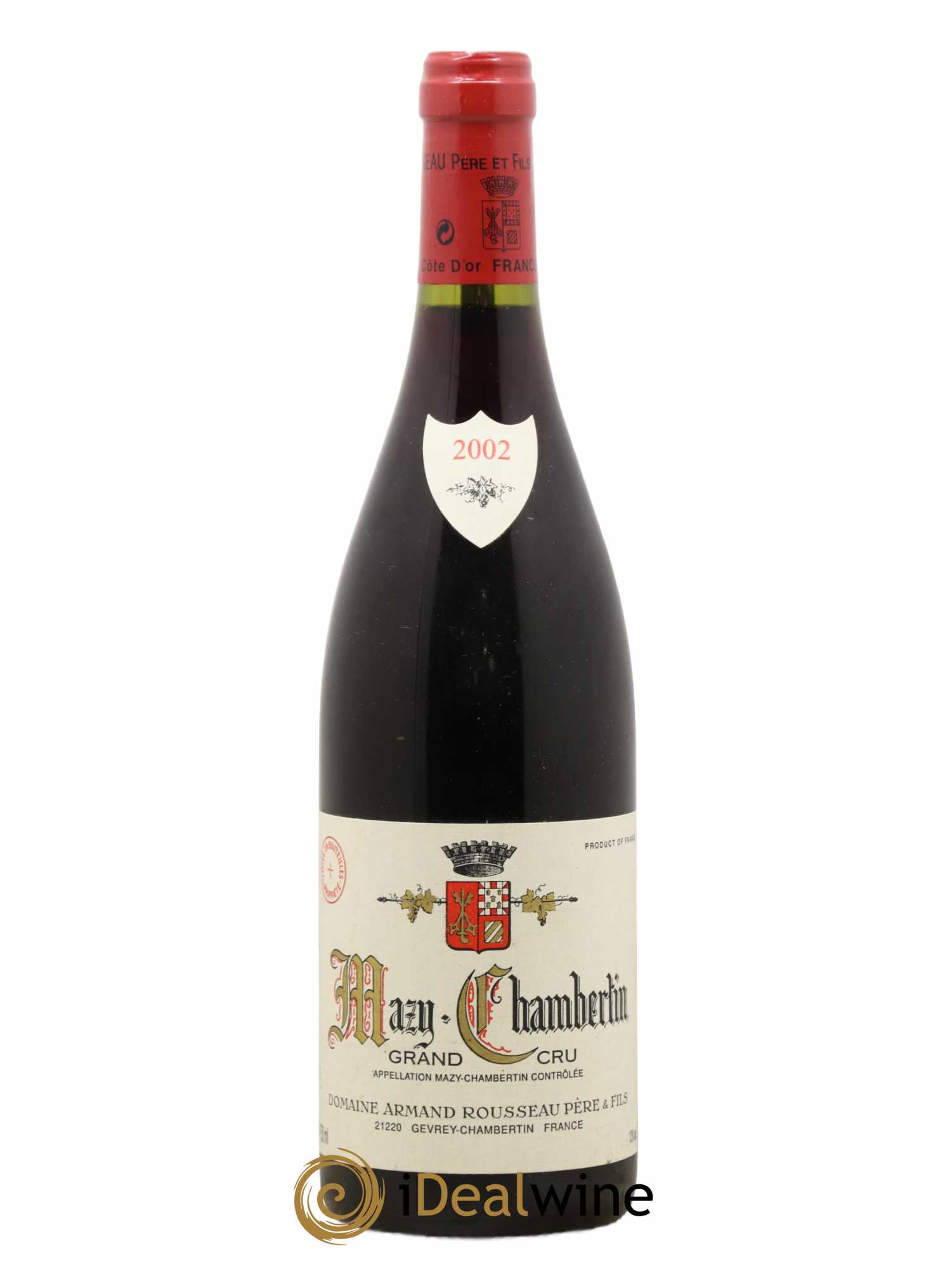 Mazis-Chambertin Grand Cru Armand Rousseau (Domaine) 2002 - Lot de 1 bouteille - 0
