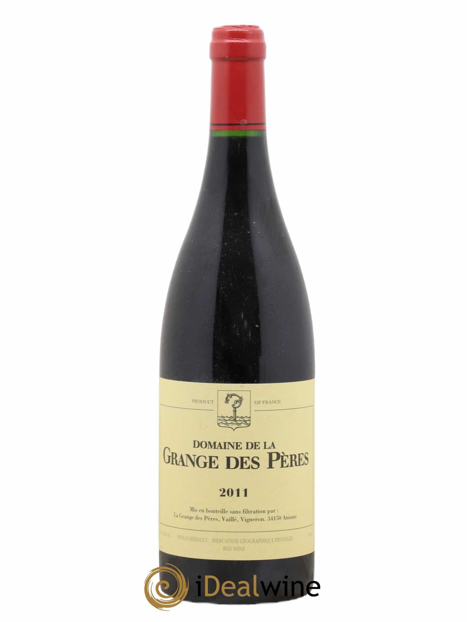 Pays d'Hérault Grange des Pères Laurent Vaillé 2011 - Lot de 1 bouteille - 0