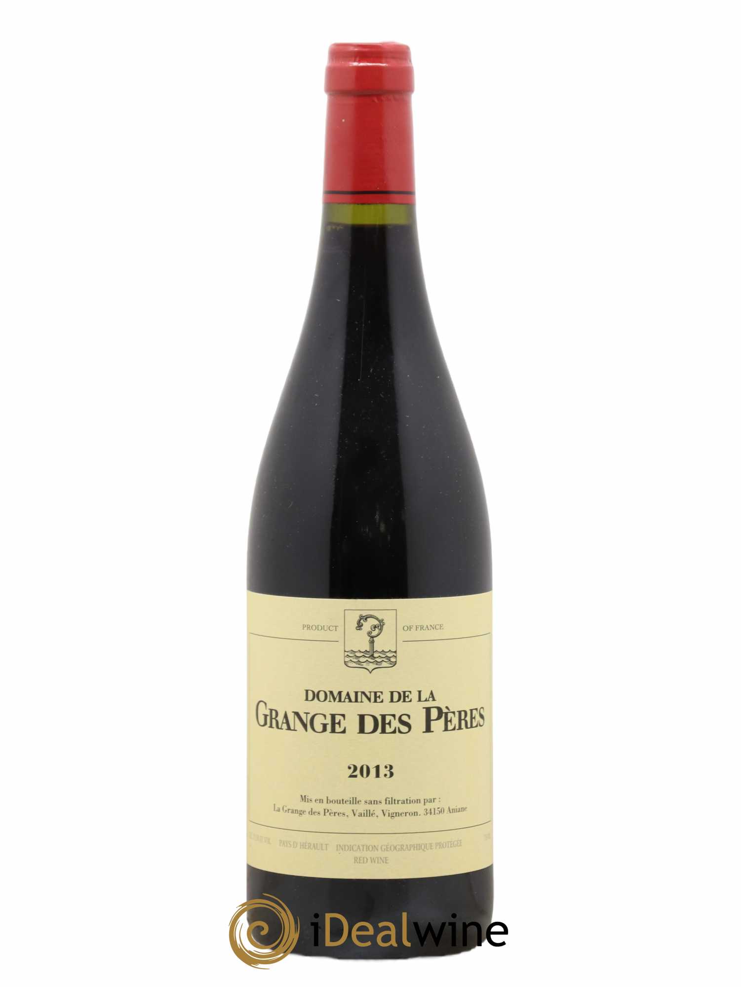 Pays d'Hérault Grange des Pères Laurent Vaillé 2013 - Lot de 1 bouteille - 0