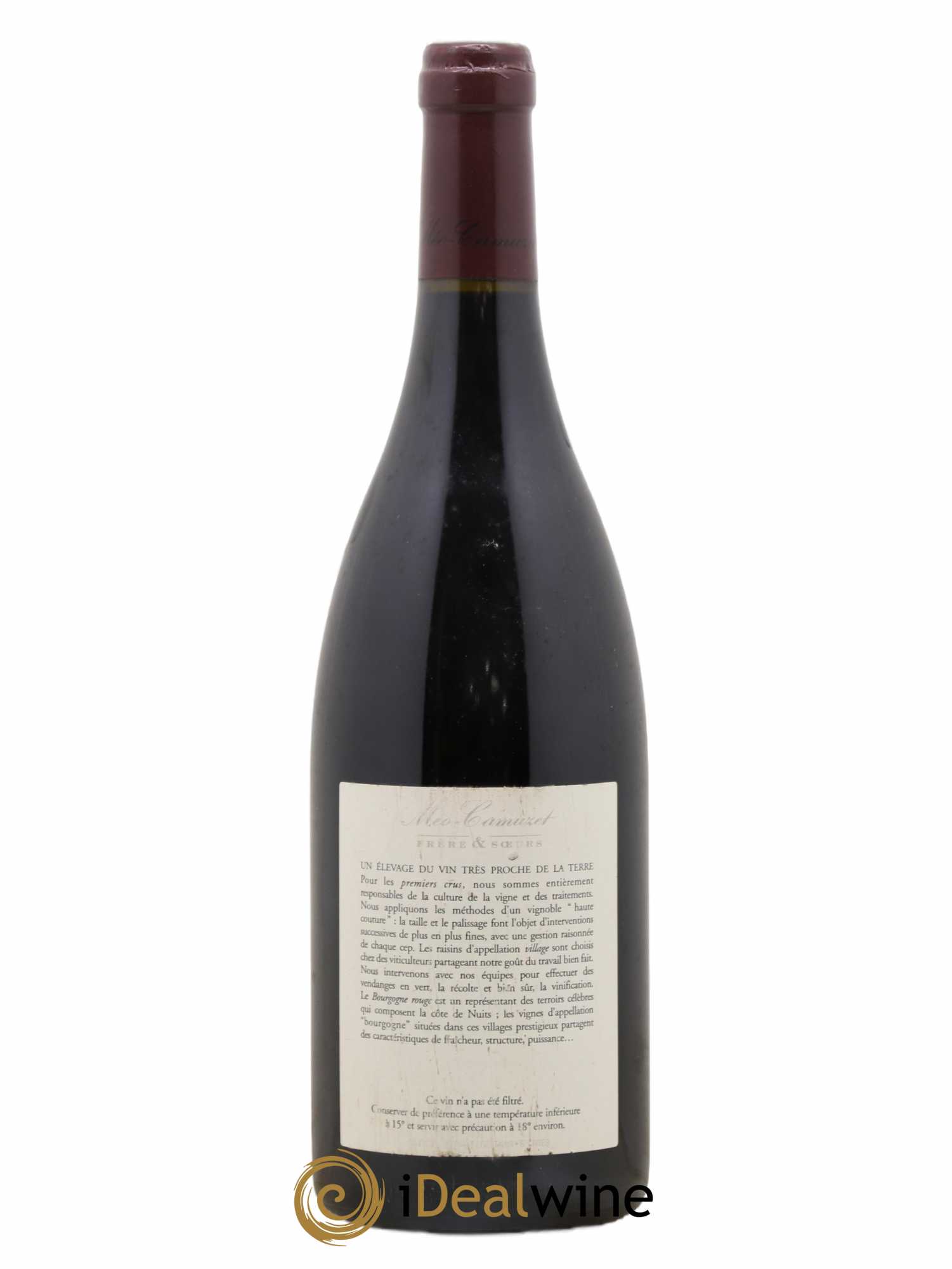 Nuits-Saint-Georges 1er Cru Les Perrières Méo-Camuzet (Frère & Soeurs) 2005 - Lot de 1 bouteille - 1