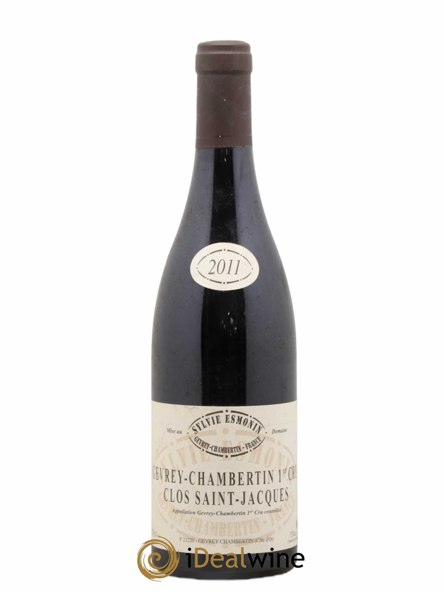 Gevrey-Chambertin 1er Cru Clos Saint Jacques Sylvie Esmonin 2011 - Posten von 1 Flasche - 0
