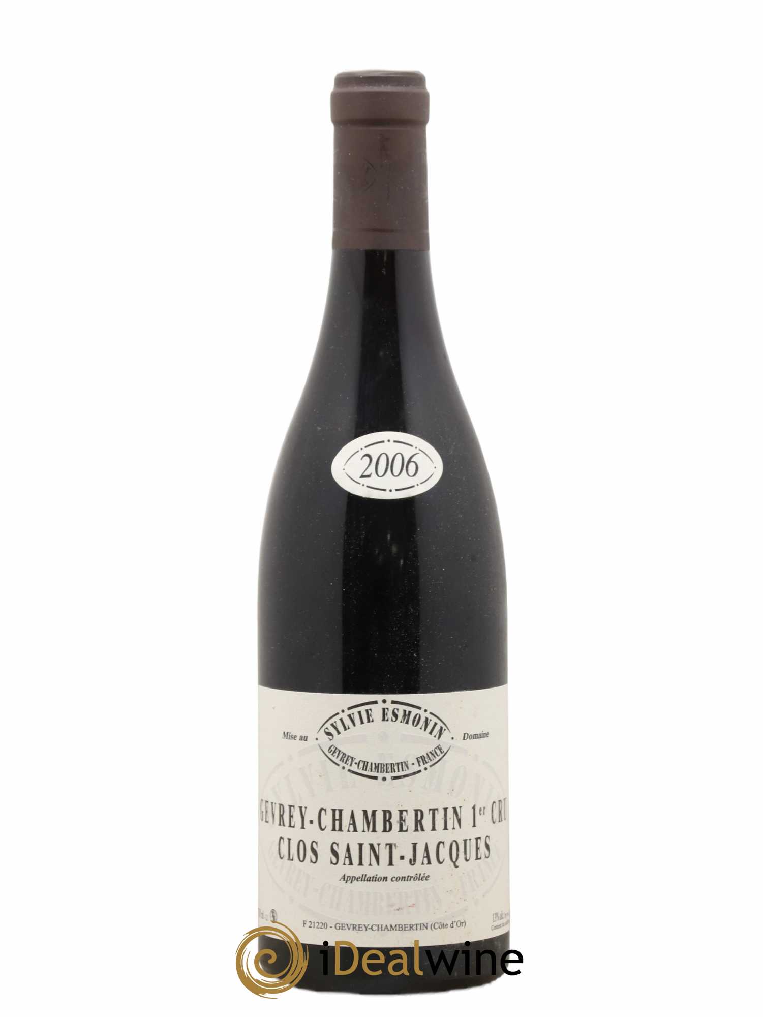 Gevrey-Chambertin 1er Cru Clos Saint Jacques Sylvie Esmonin 2006 - Lot de 1 bouteille - 0