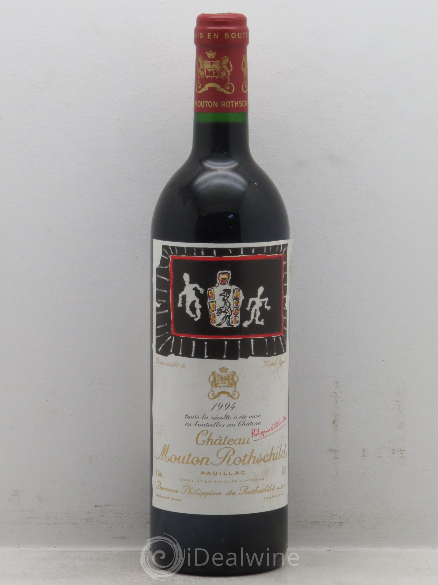 Château Mouton Rothschild 1er Grand Cru Classé 1994 - Lot de 1 bouteille - 0