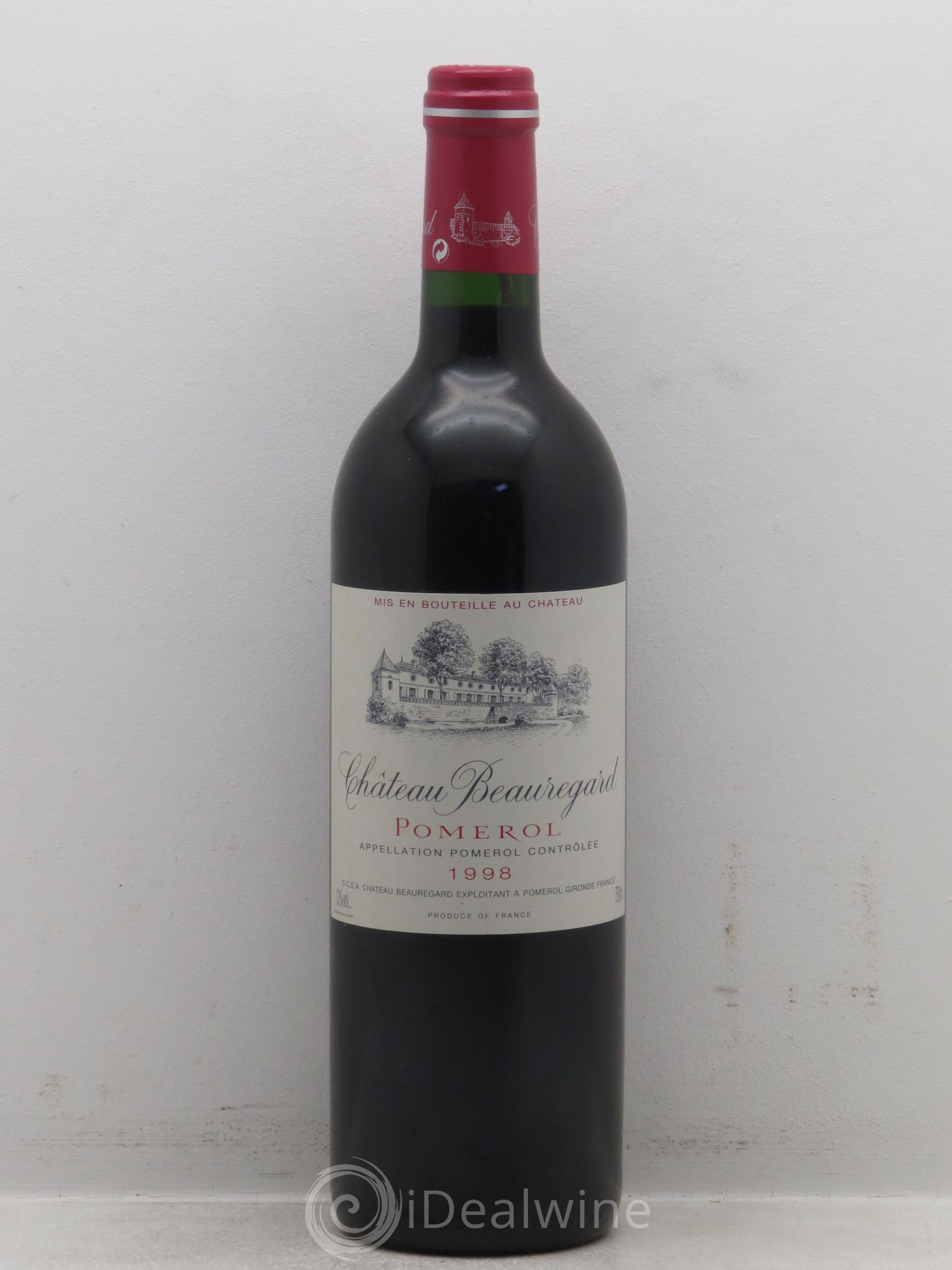 Château Beauregard 1998 - Lot de 1 bouteille - 0