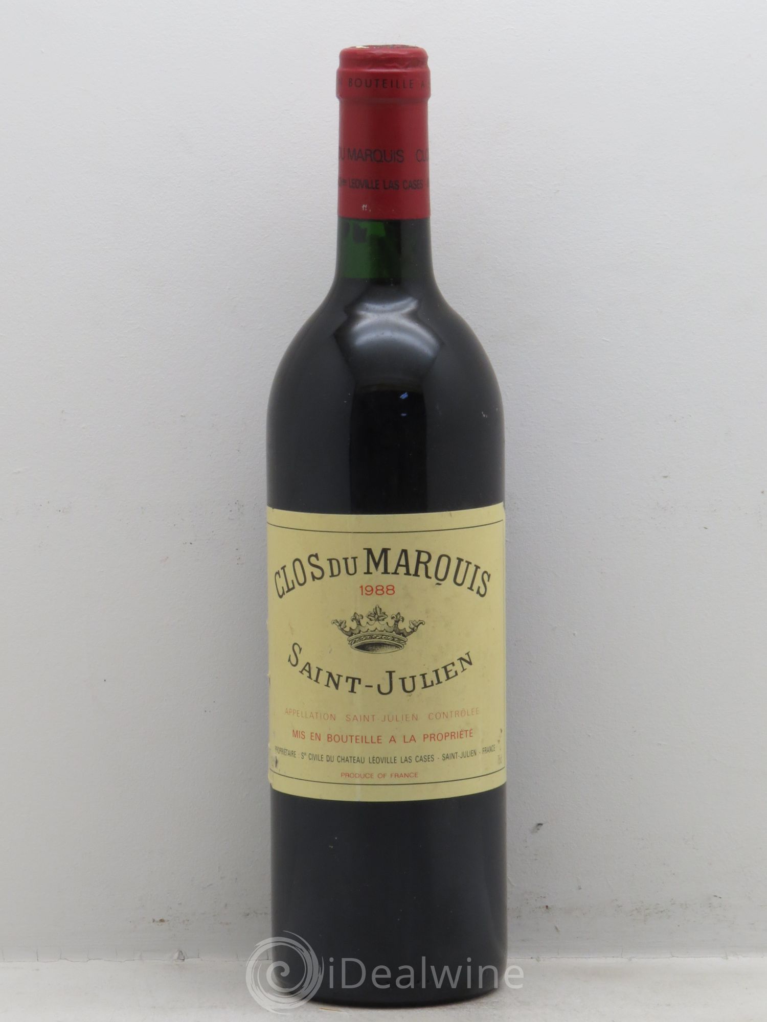 Clos du Marquis 1988 - Lot de 1 bouteille - 0