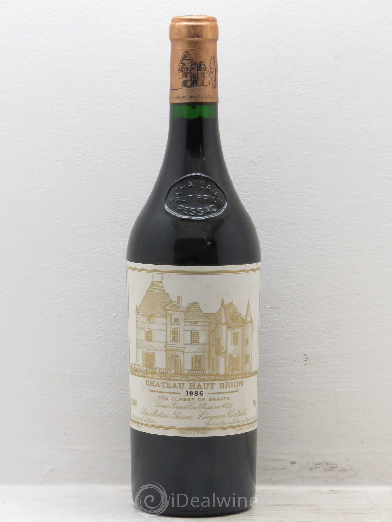 Château Haut Brion 1er Grand Cru Classé 1986 - Lot de 1 bouteille - 0