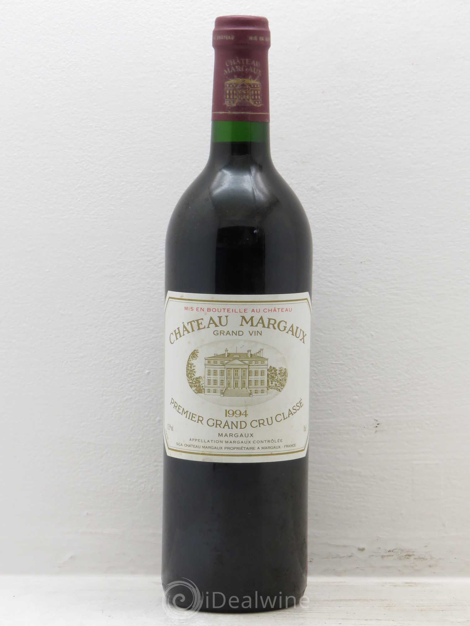 Château Margaux 1er Grand Cru Classé 1994 - Lot de 1 bouteille - 0