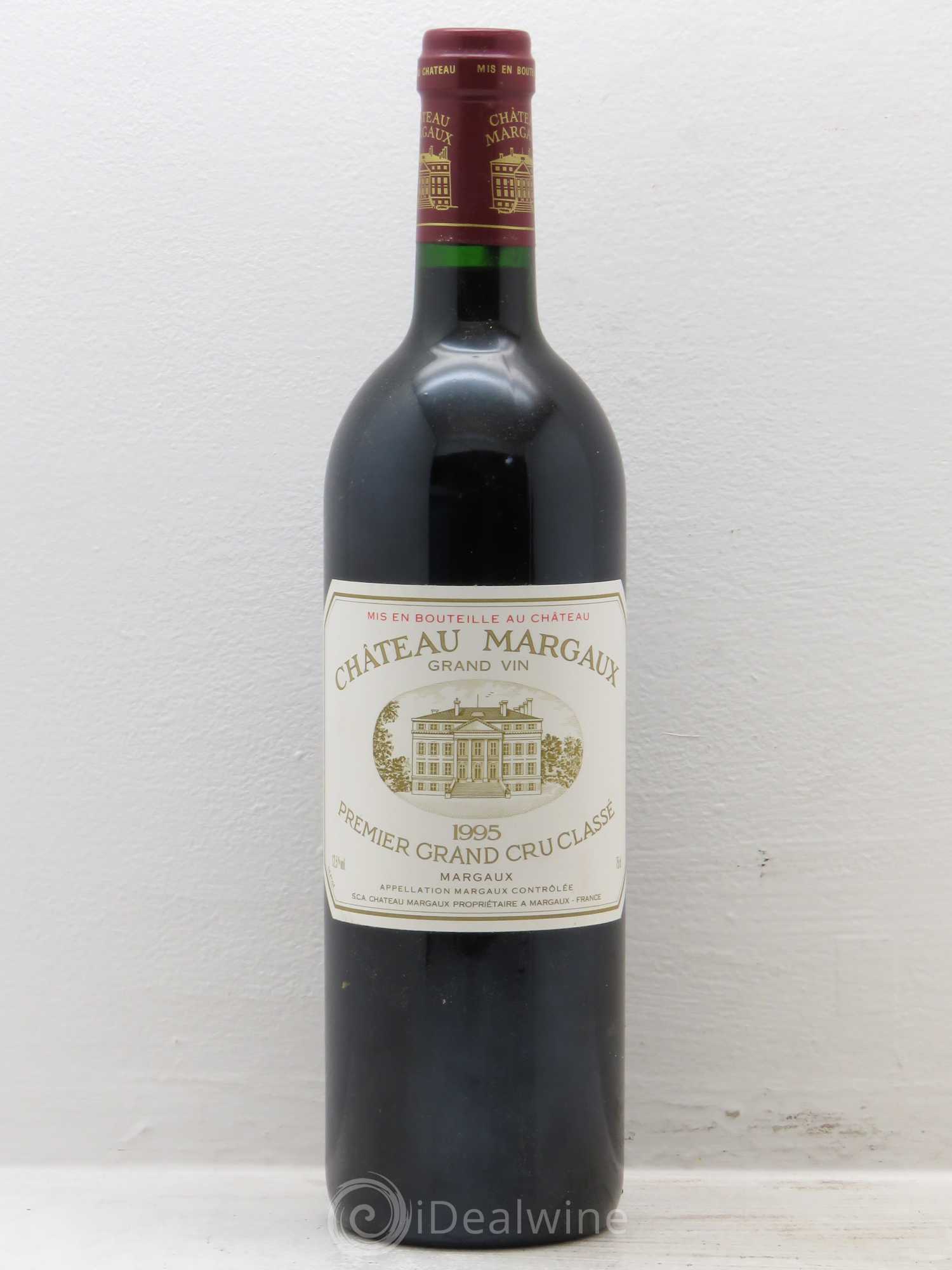 Château Margaux 1er Grand Cru Classé 1995 - Lot de 1 bouteille - 0