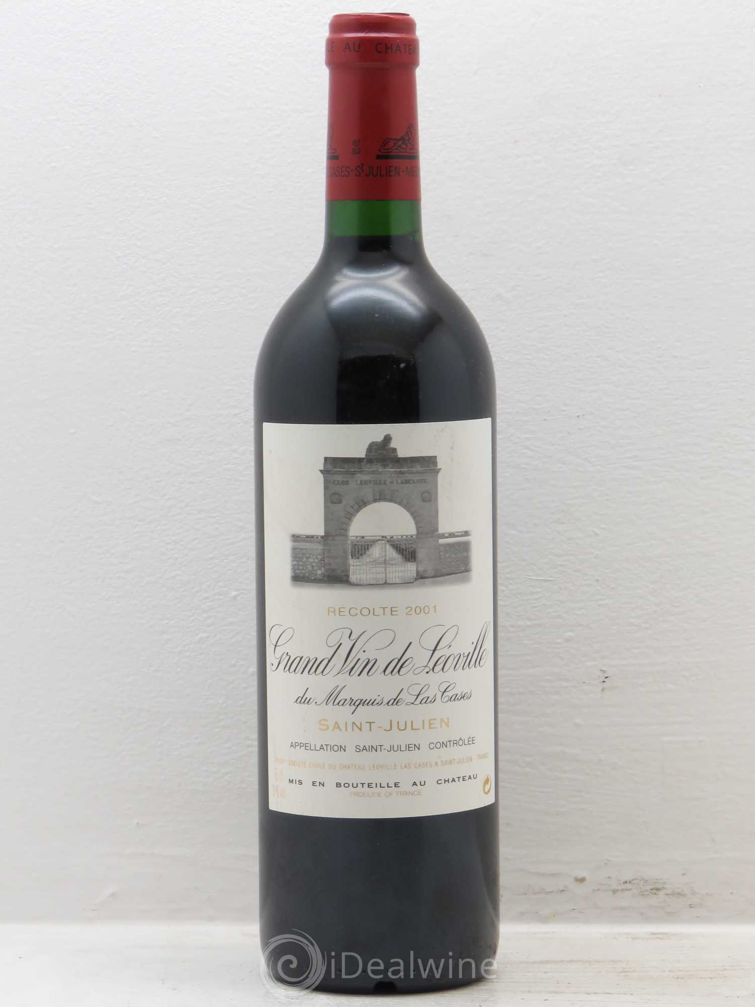 Château Léoville Las Cases 2ème Grand Cru Classé 2001 - Lot de 1 bouteille - 0