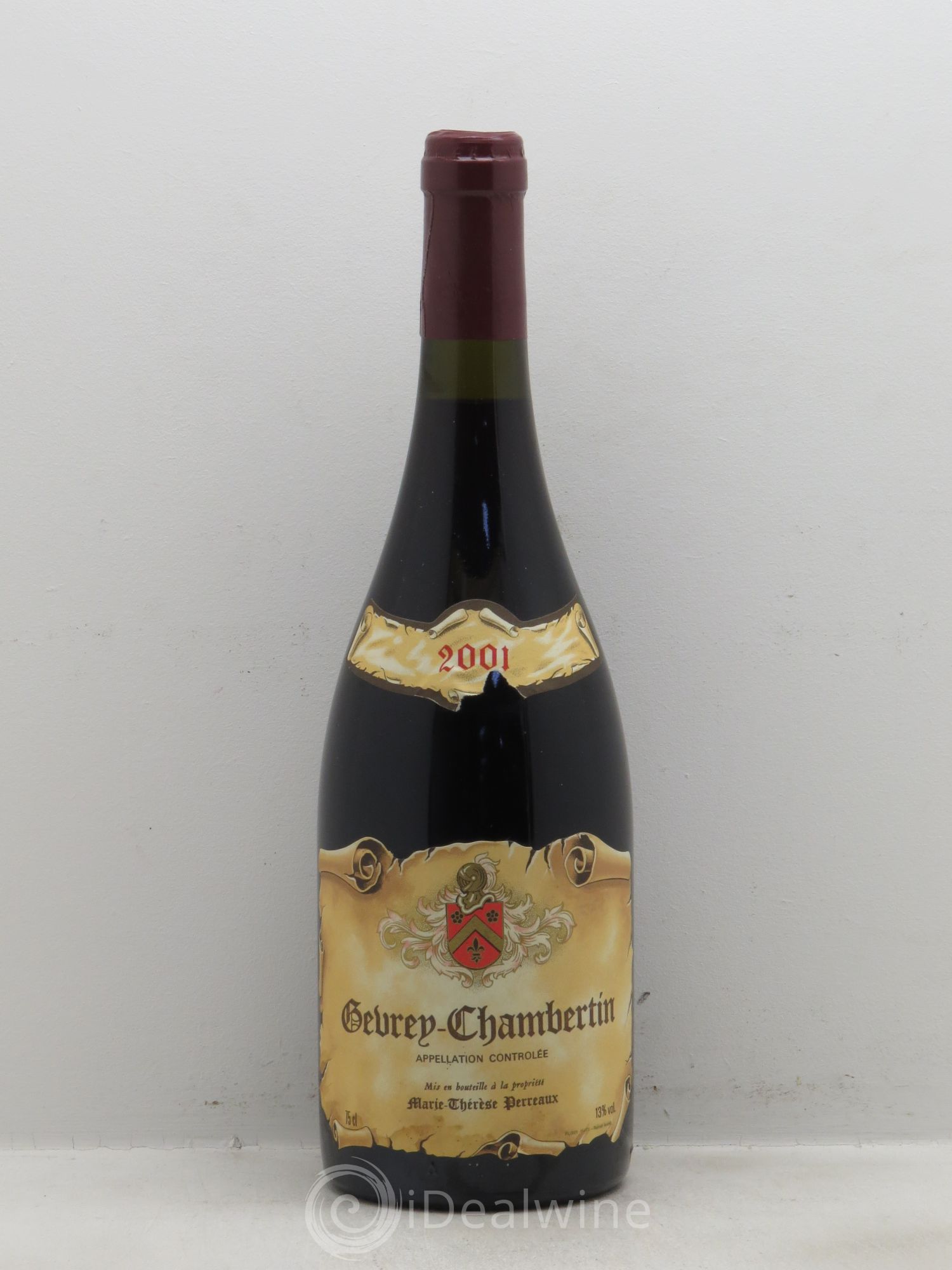 Gevrey-Chambertin Perreaux 2001 - Lot de 1 bouteille - 0