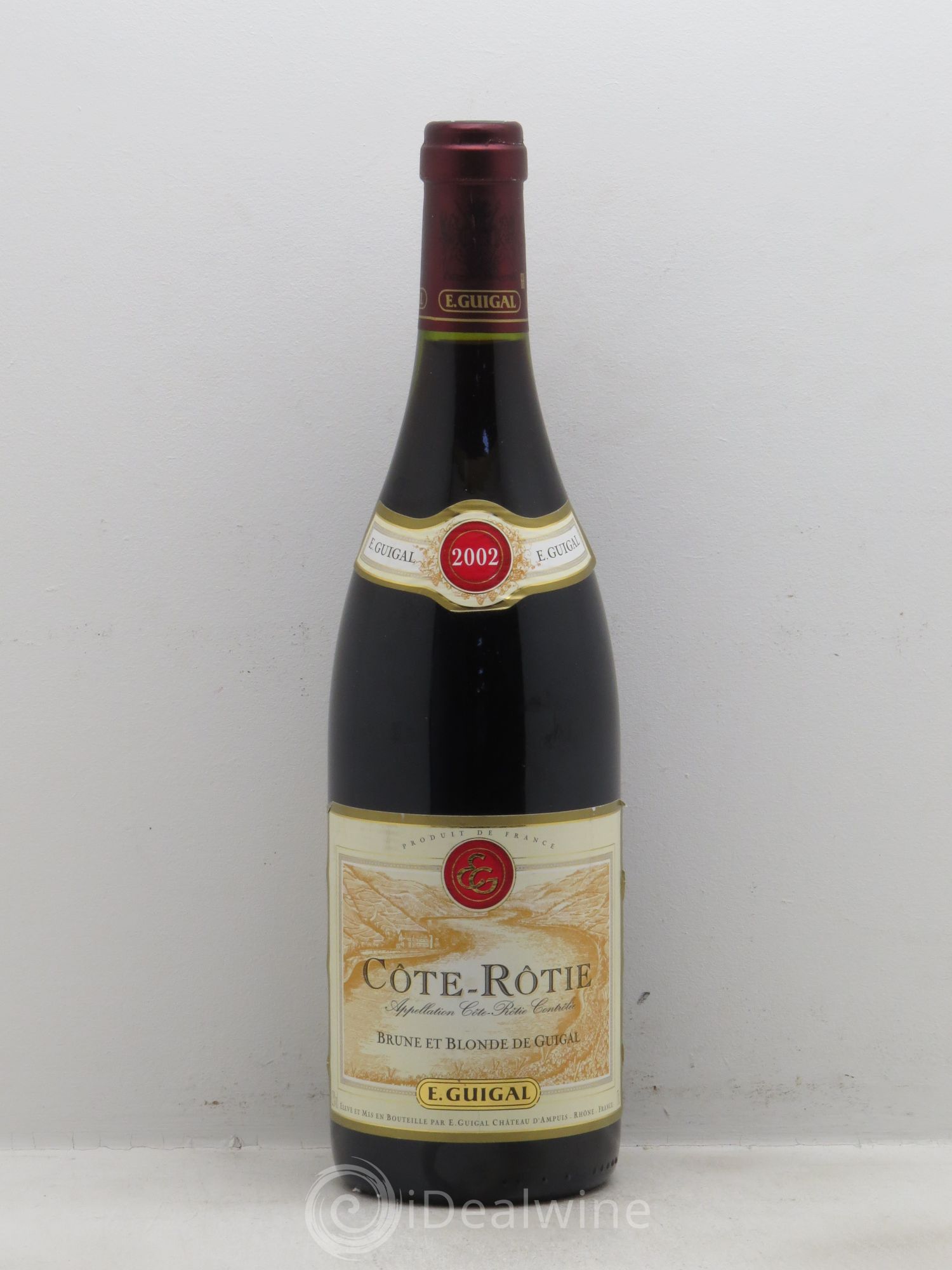 Côte-Rôtie Côtes Brune et Blonde Guigal 2002 - Lot de 1 bouteille - 0
