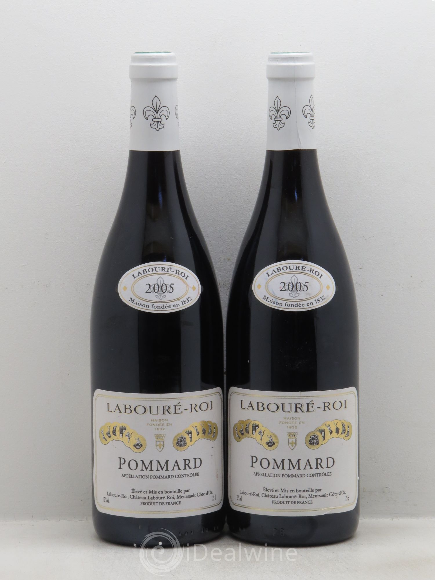 Pommard Labouré Roi 2005 - Posten von 2 Flaschen - 0