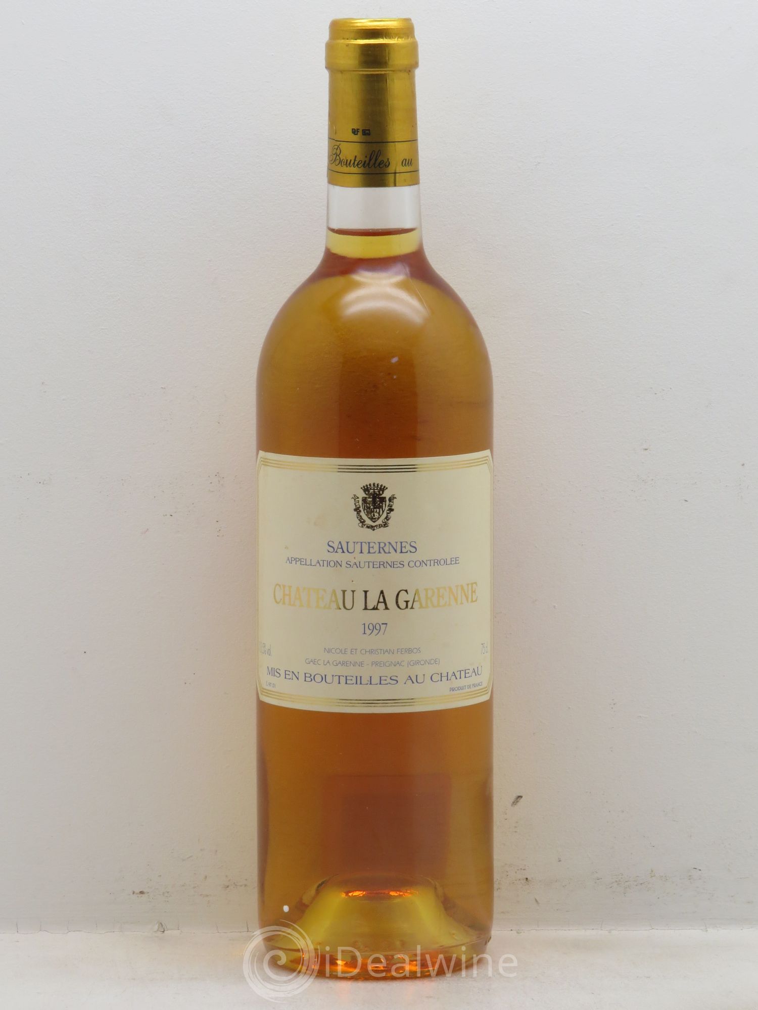 Sauternes Château la Garenne 1997 - Posten von 1 Flasche - 0