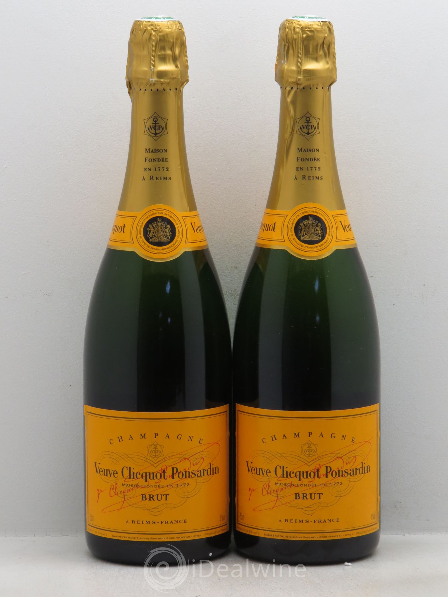 Champagne Veuve Clicquot - Posten von 2 Flaschen - 0