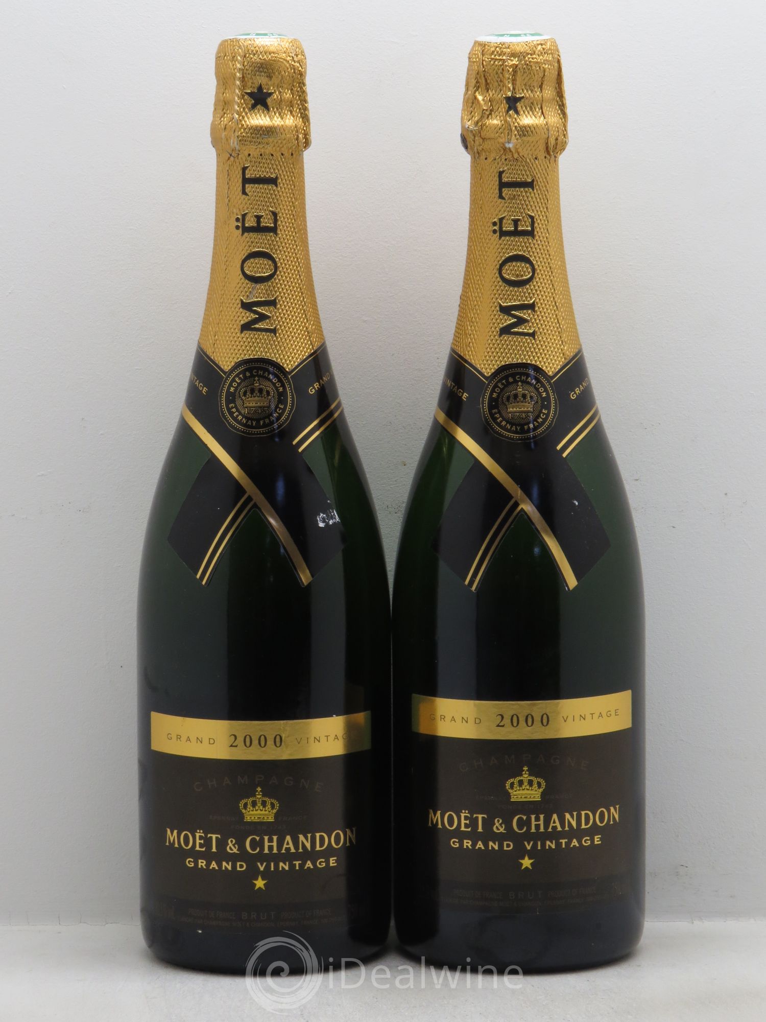 Grand Vintage Moët et Chandon 2000 - Lot de 2 bouteilles - 0