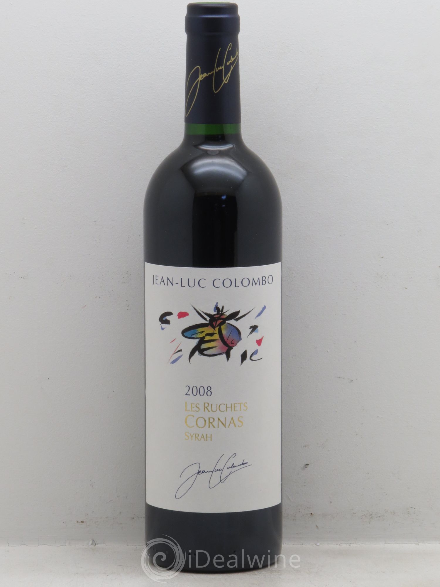 Cornas les Ruchets Jean-Luc Colombo 2008 - Lot de 12 bouteilles - 0