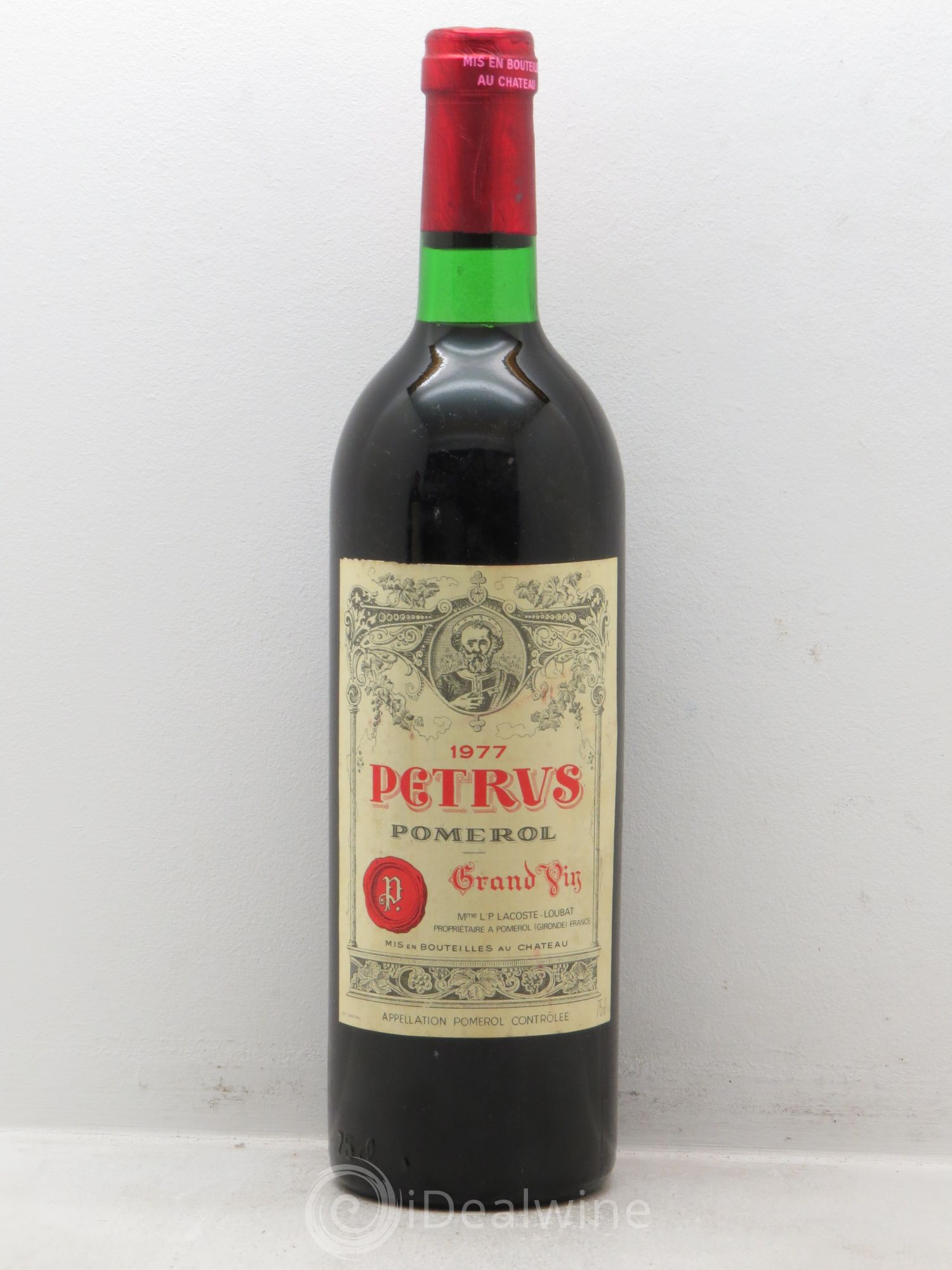 Petrus 1977 - Lot de 1 bouteille - 0