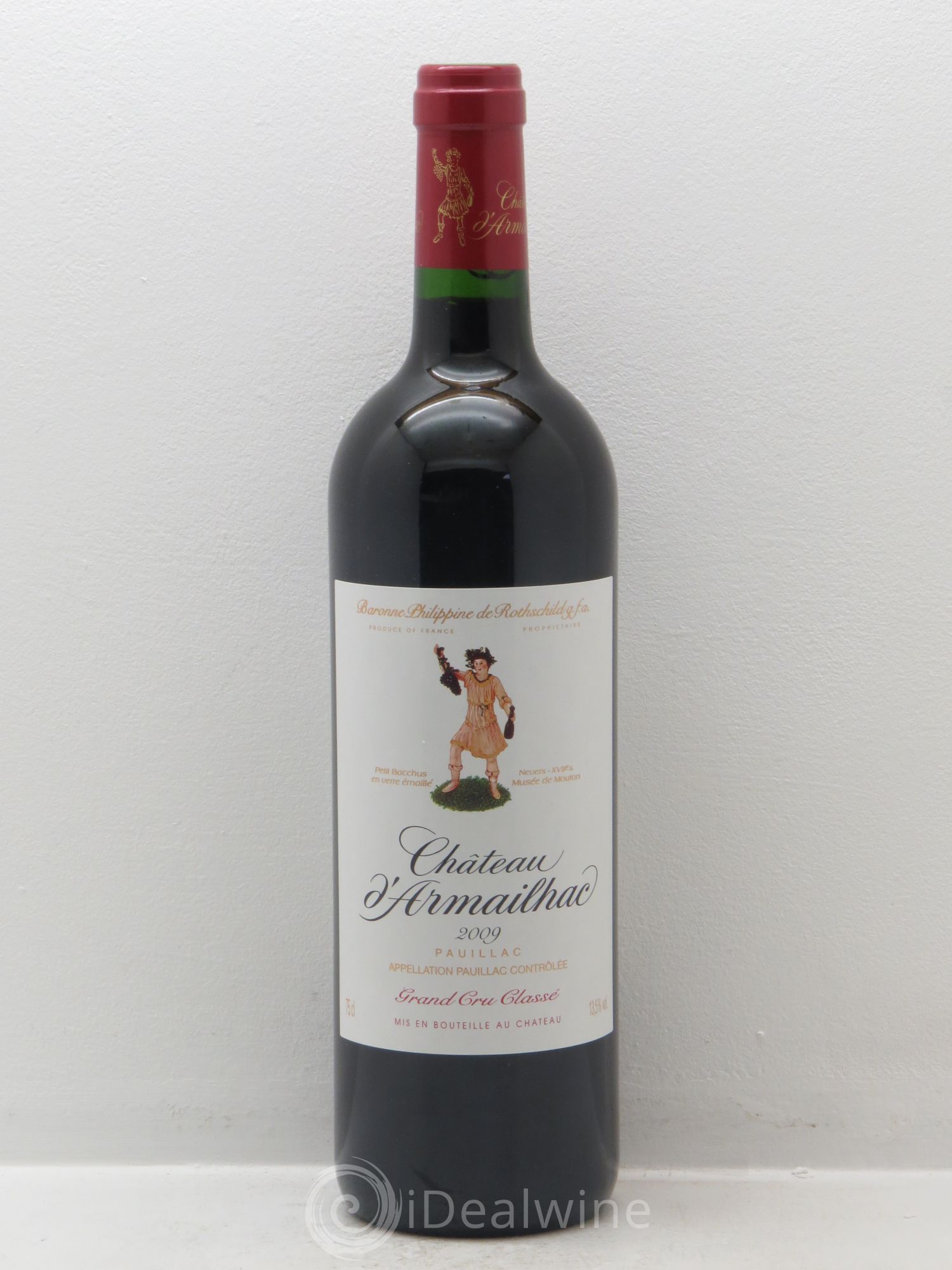 Château d' Armailhac - Mouton Baron(ne) Philippe 5ème Grand Cru Classé 2009 - Lot de 6 bouteilles - 0