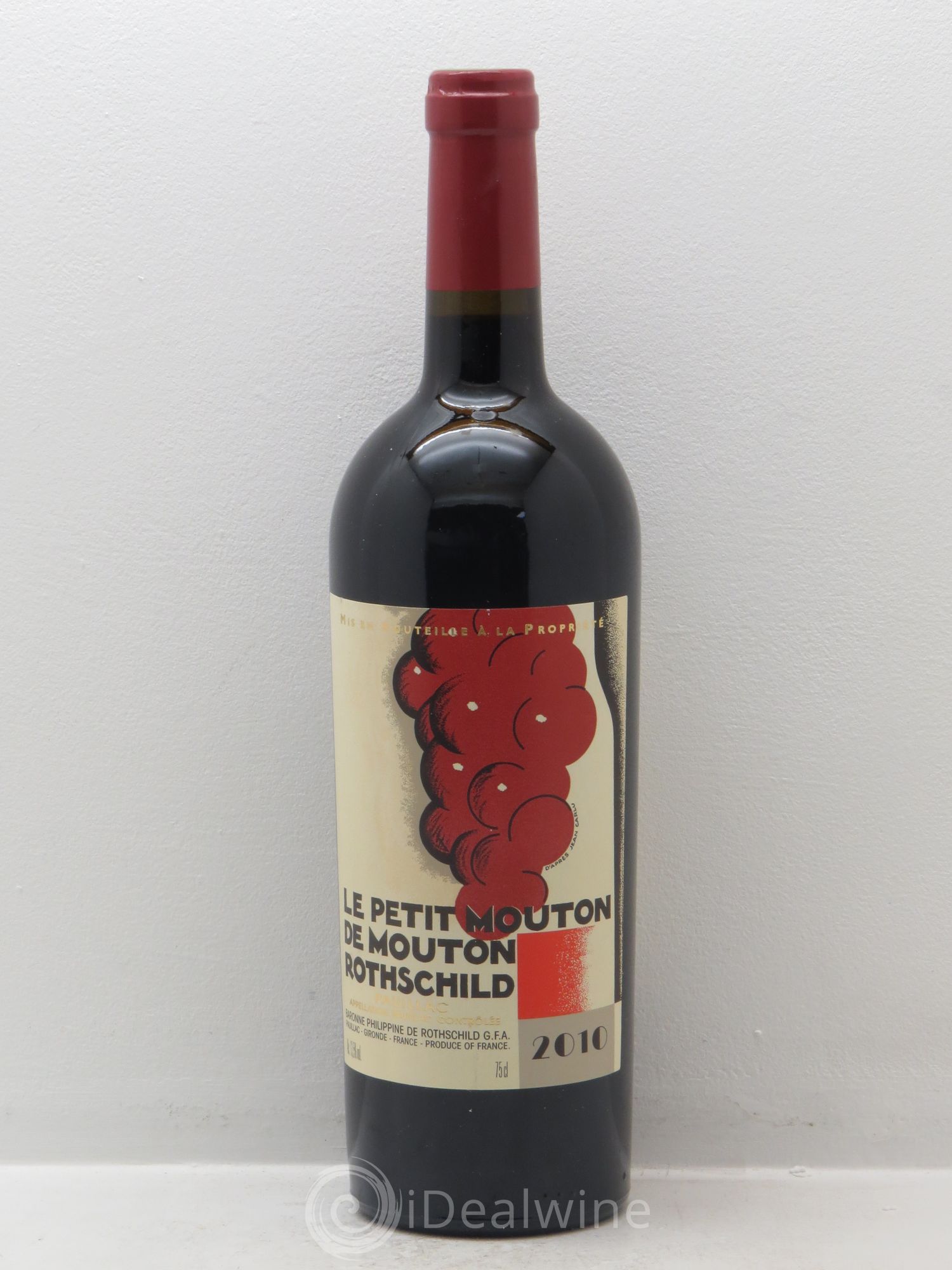 Petit Mouton Second Vin 2010 - Lot de 1 bouteille - 0