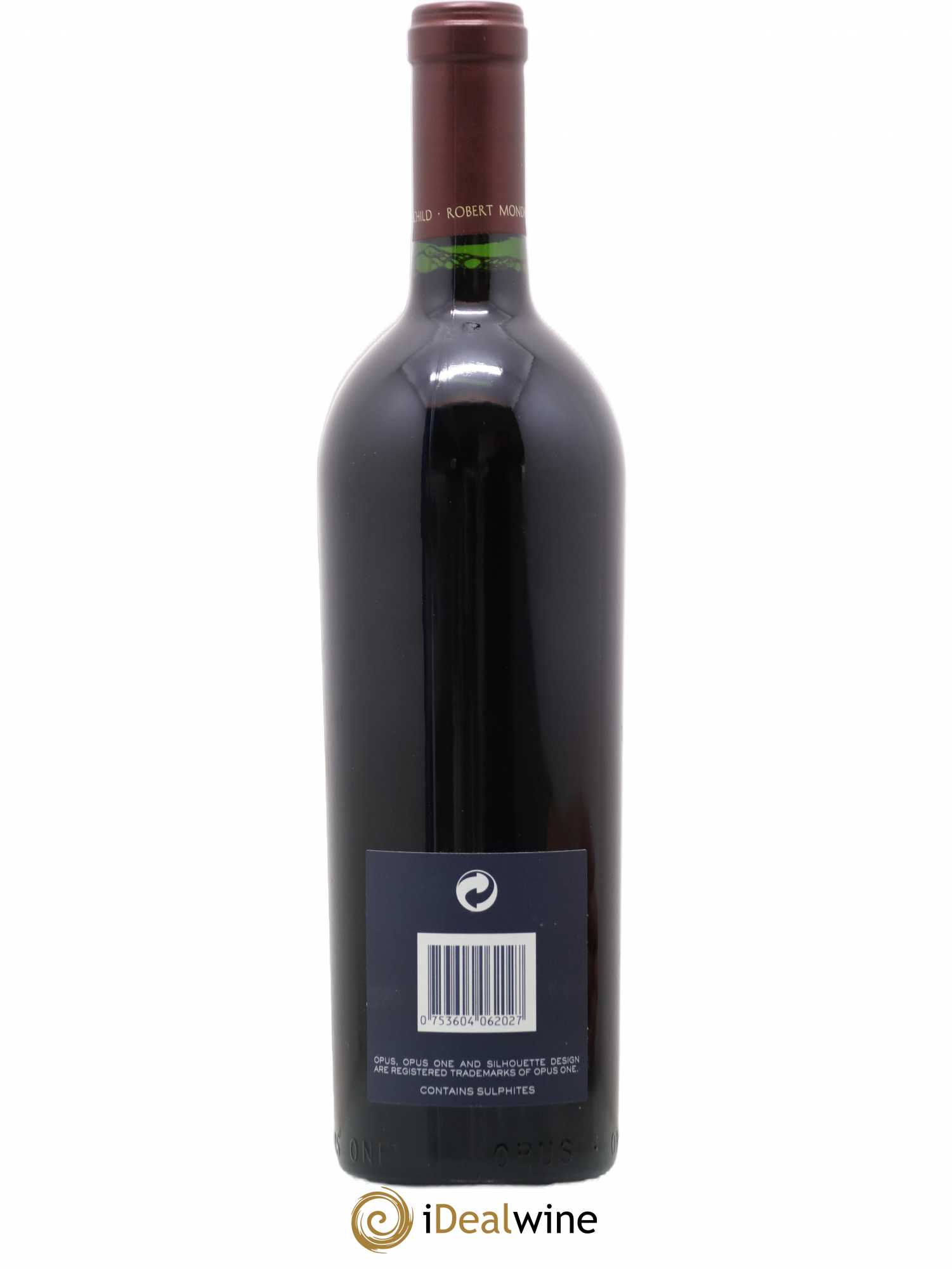 Napa Valley Opus One Robert Mondavi 2002 - Lot de 1 bouteille - 1