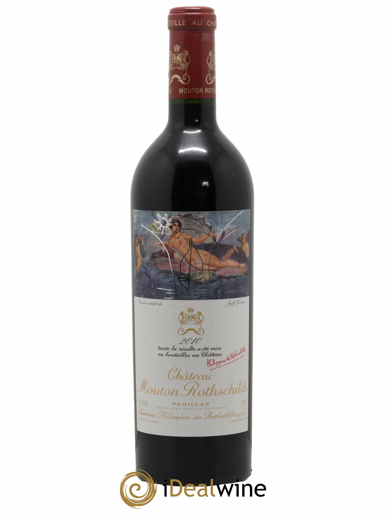 Château Mouton Rothschild 1er Grand Cru Classé 2010 - Lot de 1 bouteille - 0