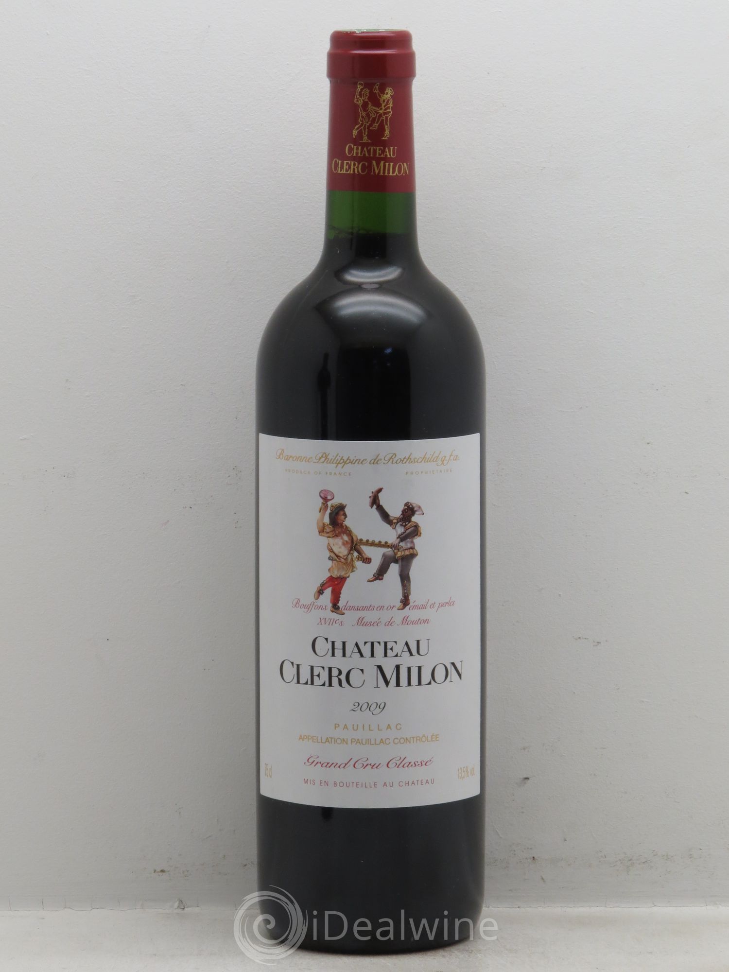 Château Clerc Milon 5ème Grand Cru Classé 2009 - Lot de 6 bouteilles - 0