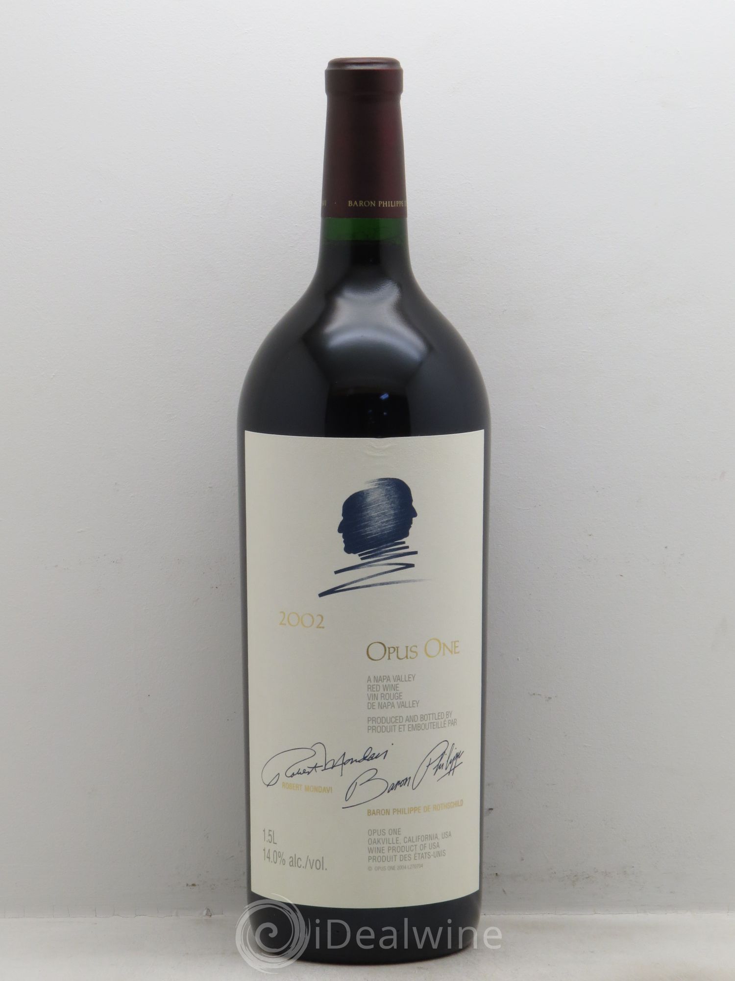 Napa Valley Opus One Robert Mondavi 2002 - Lot de 1 magnum - 0
