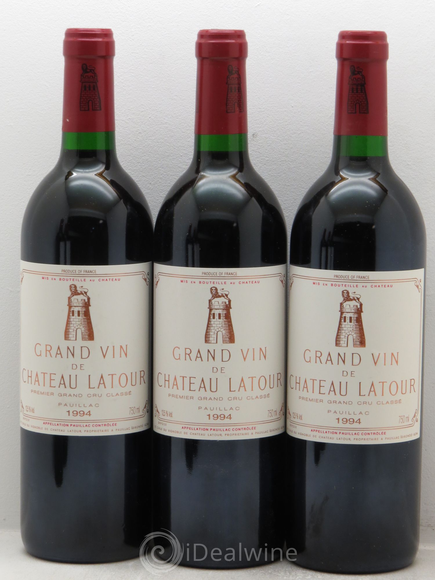 Château Latour 1er Grand Cru Classé 1994 - Lot de 6 bouteilles - 1
