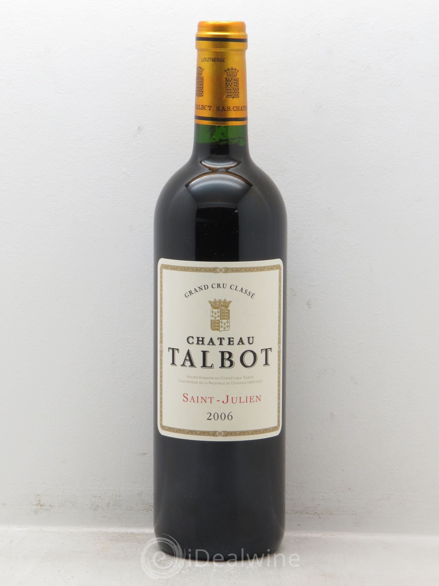 Château Talbot 4ème Grand Cru Classé 2006 - Lot de 12 bouteilles - 0