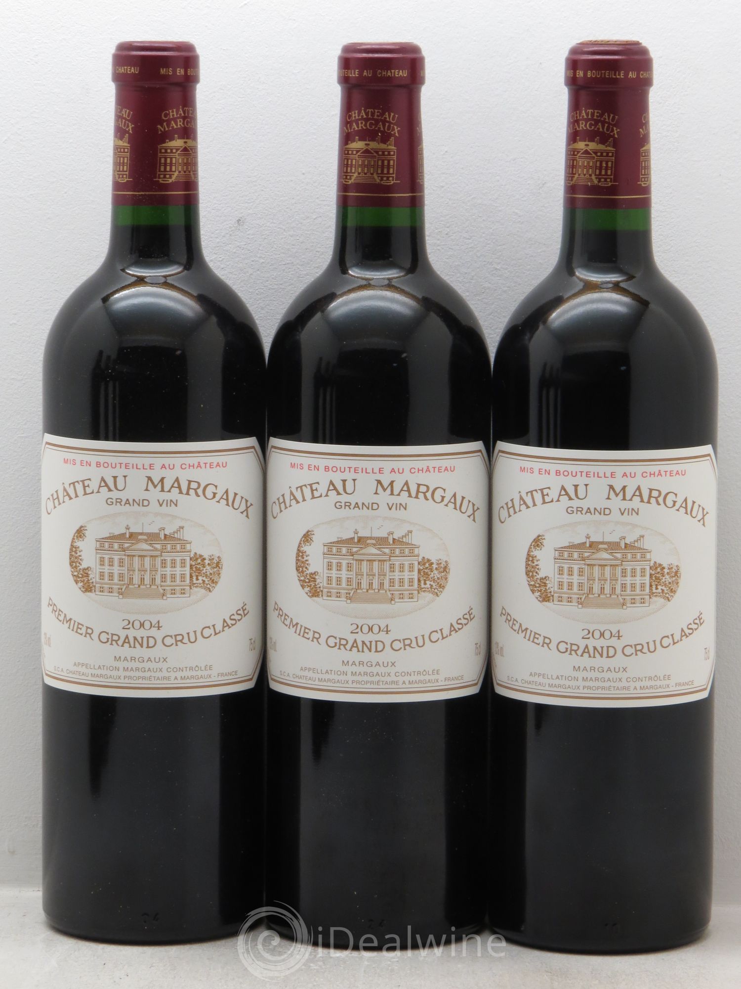 Château Margaux 1er Grand Cru Classé 2004 - Lot de 6 bouteilles - 1