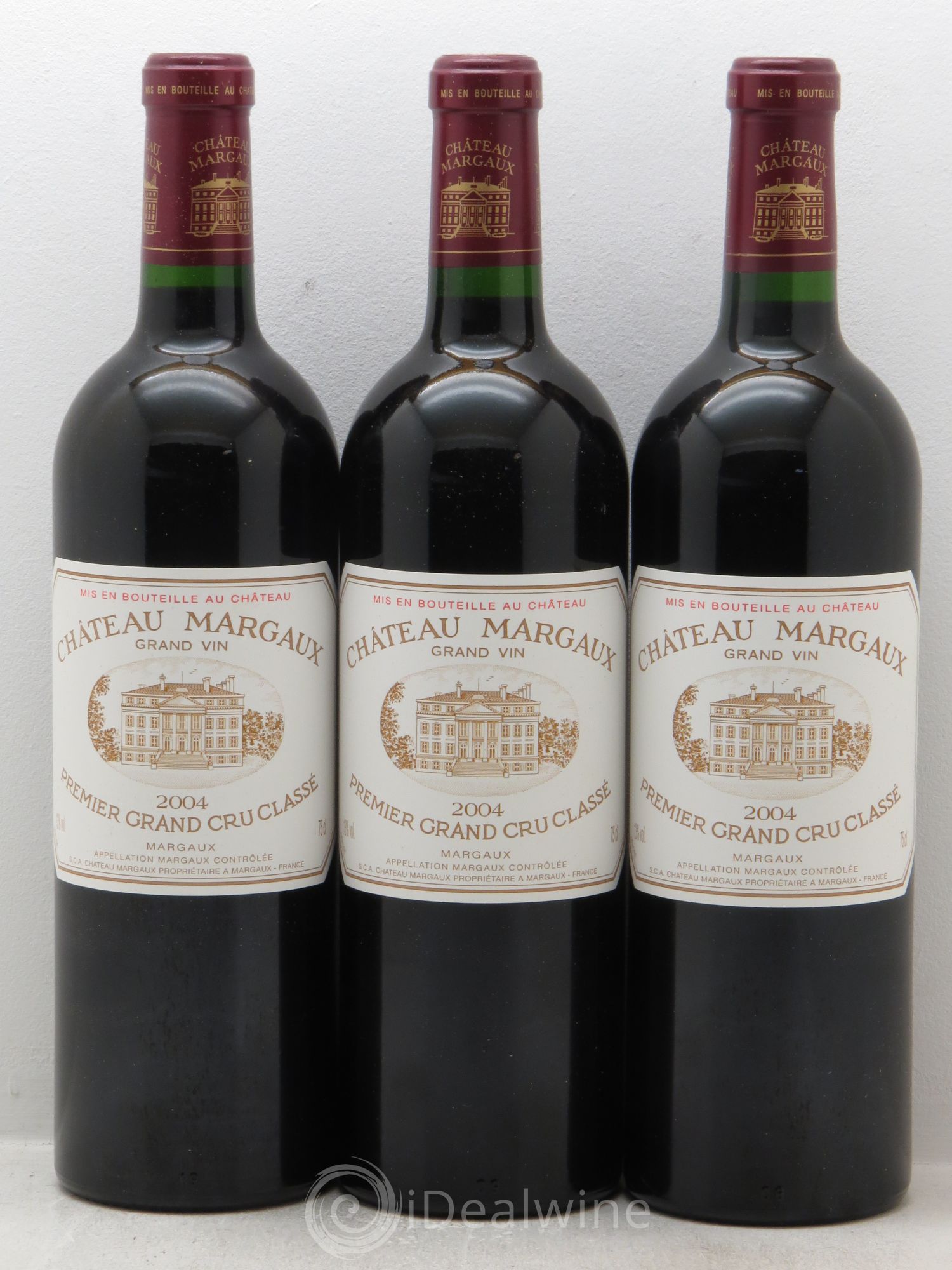 Château Margaux 1er Grand Cru Classé 2004 - Lot de 6 bouteilles - 2