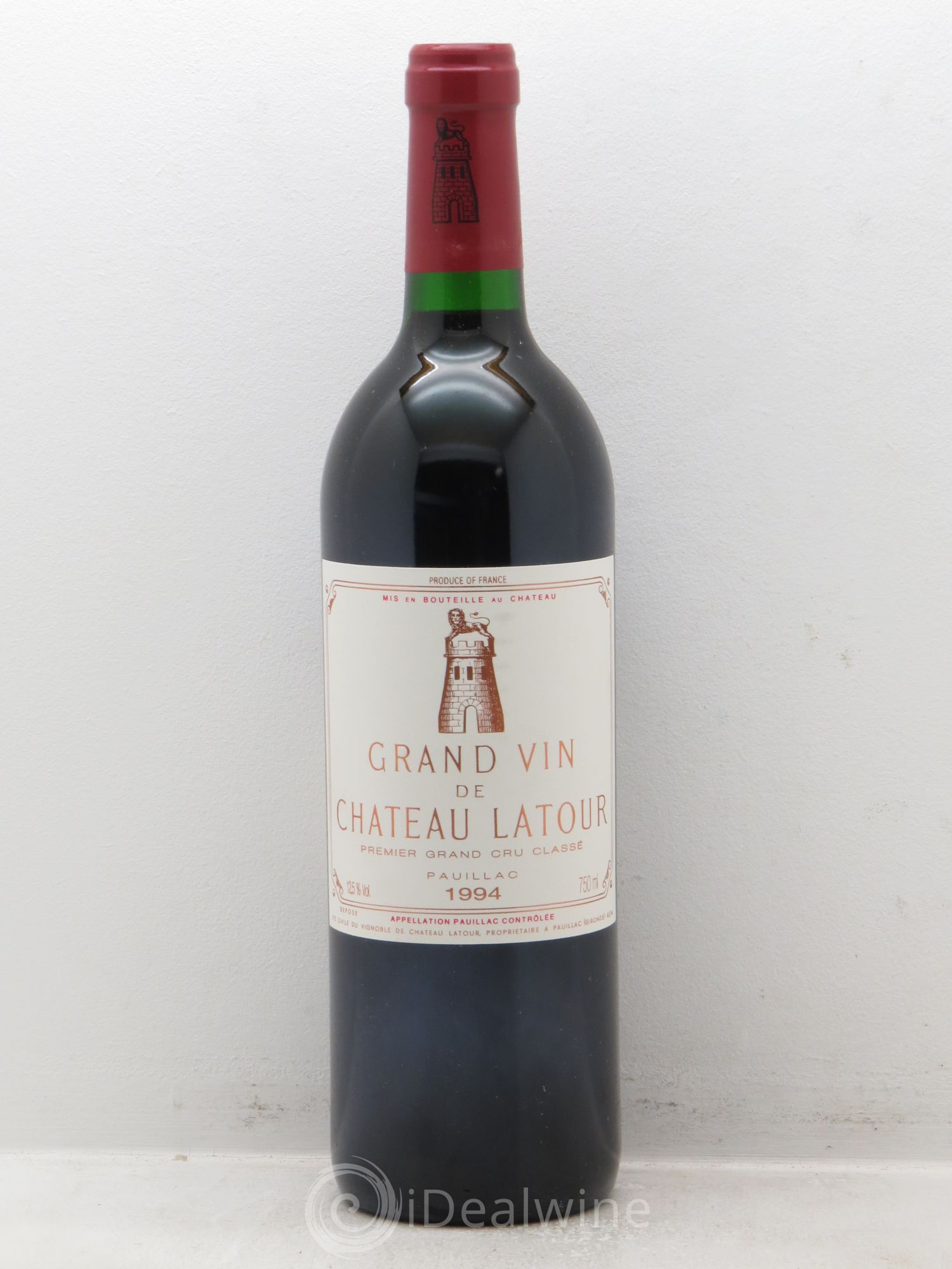 Château Latour 1er Grand Cru Classé 1994 - Lot de 1 bouteille - 0